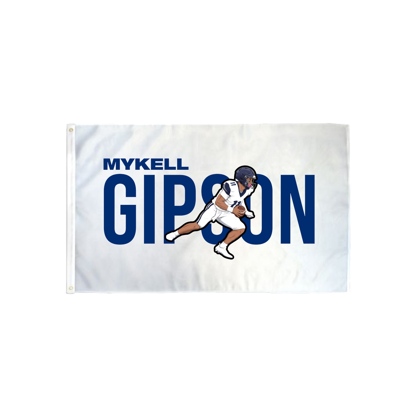 3x5 Flag — Player Name in Classic