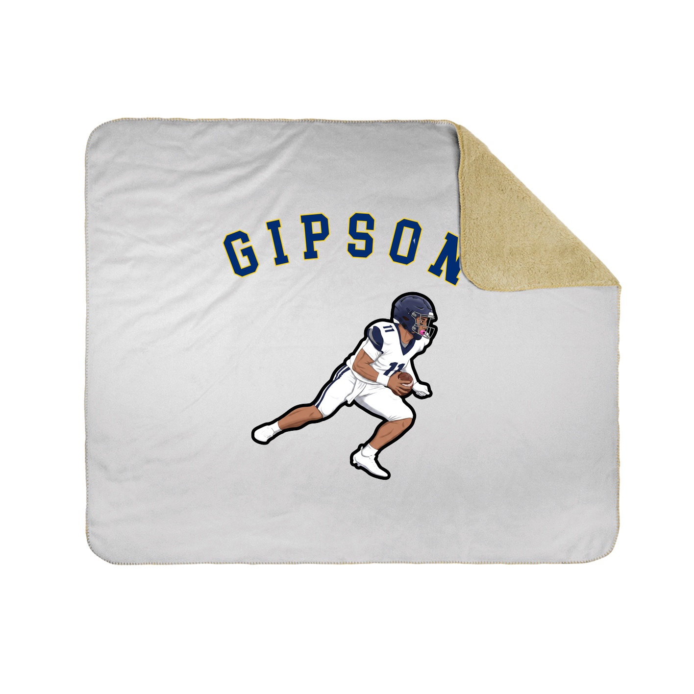 Throw Blanket — Shirsey Arch in White