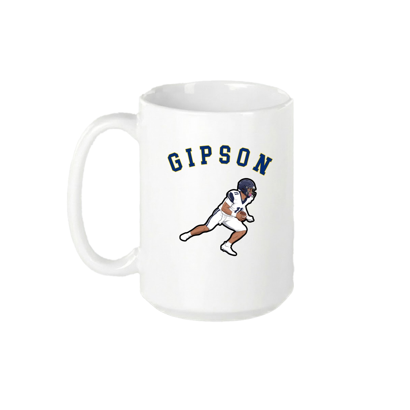 15oz Coffee Mug — Shirsey Arch in White