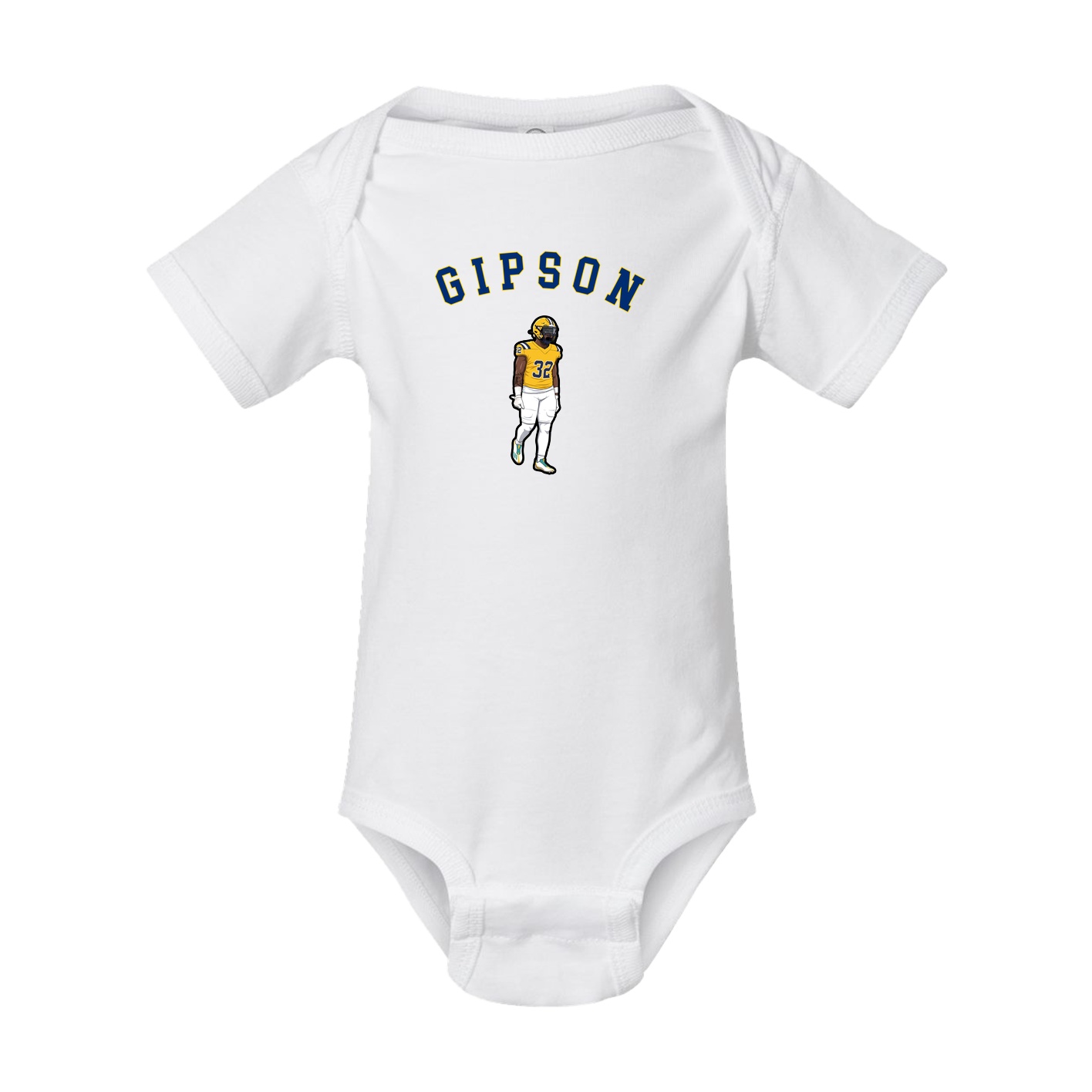 Baby Onesie — Shirsey Arch in White