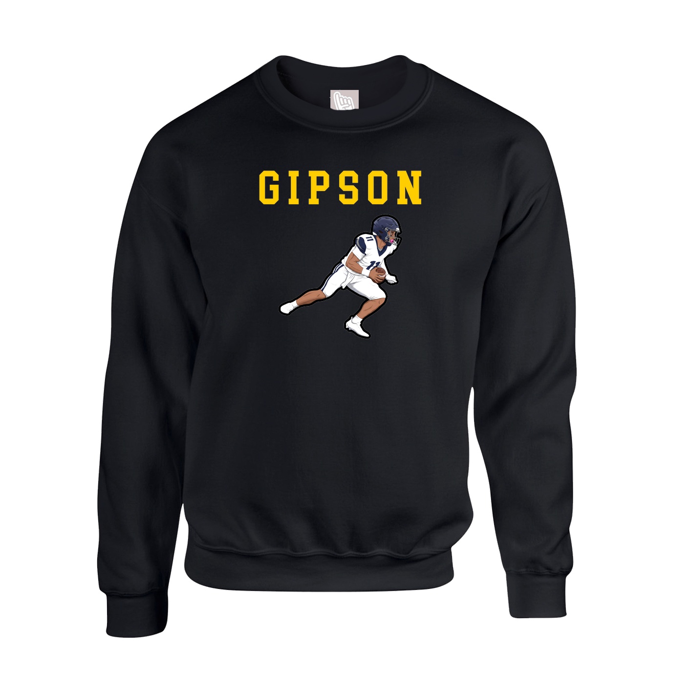 Fleece Crew — Shirsey in Black