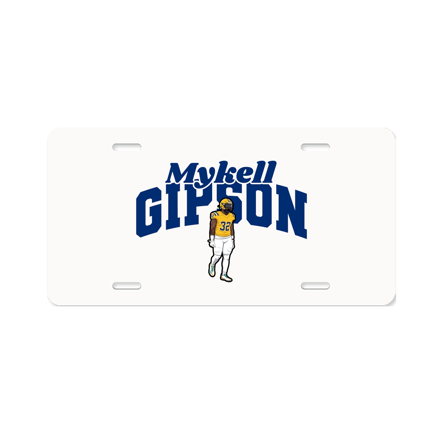 License Plate — Signature Arch in Classic