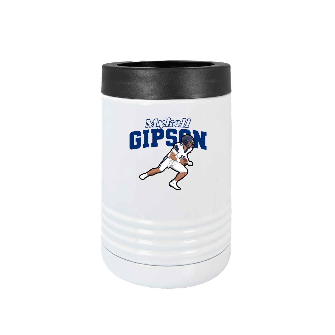 Beverage Holder — Name Arch in White