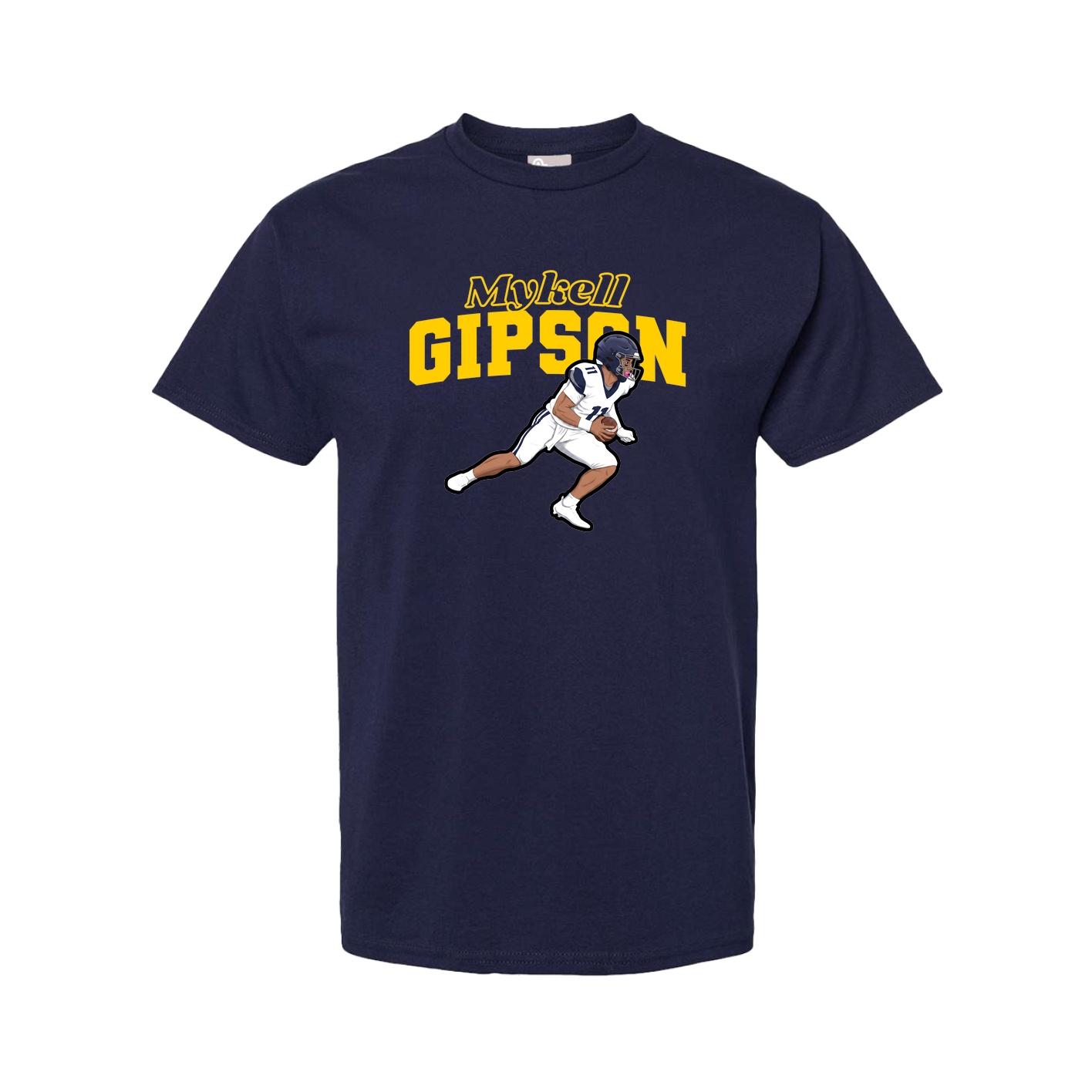 Tee — Name Arch in Navy