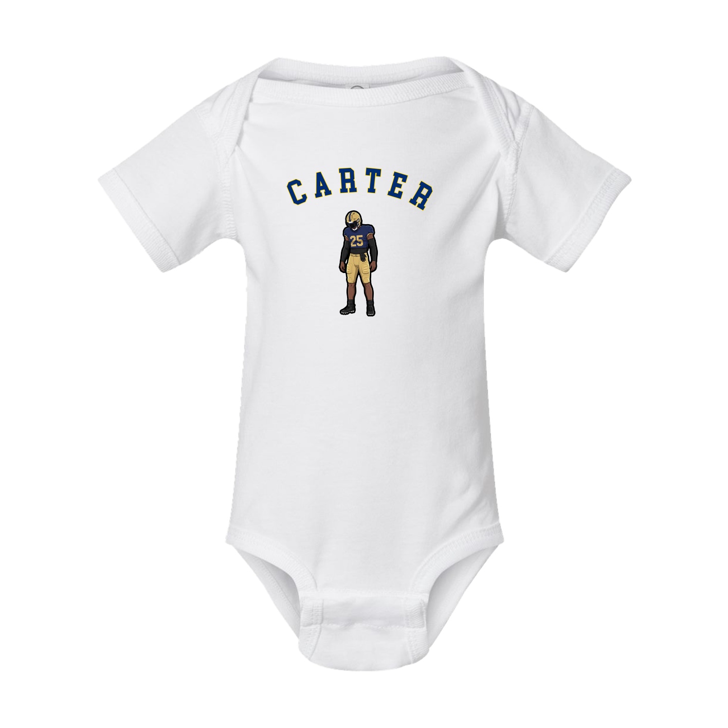 Baby Onesie — Shirsey Arch in White