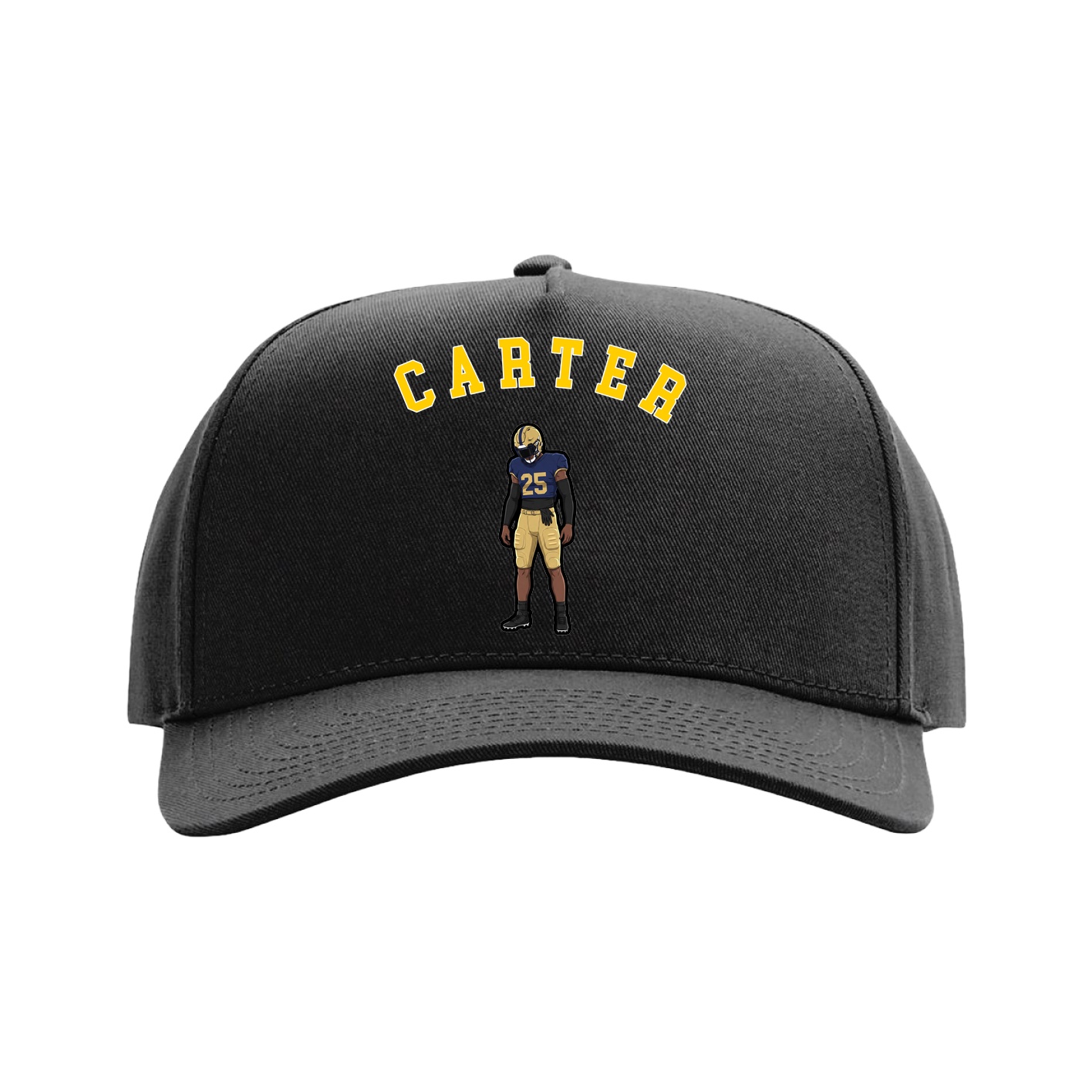 Full Fabric Five-Panel Champ Cap