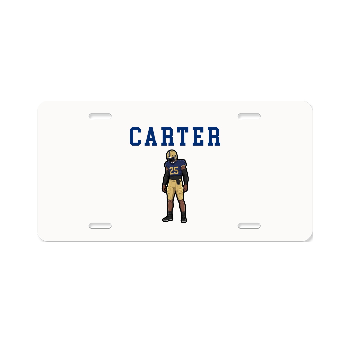 License Plate — Shirsey in Classic