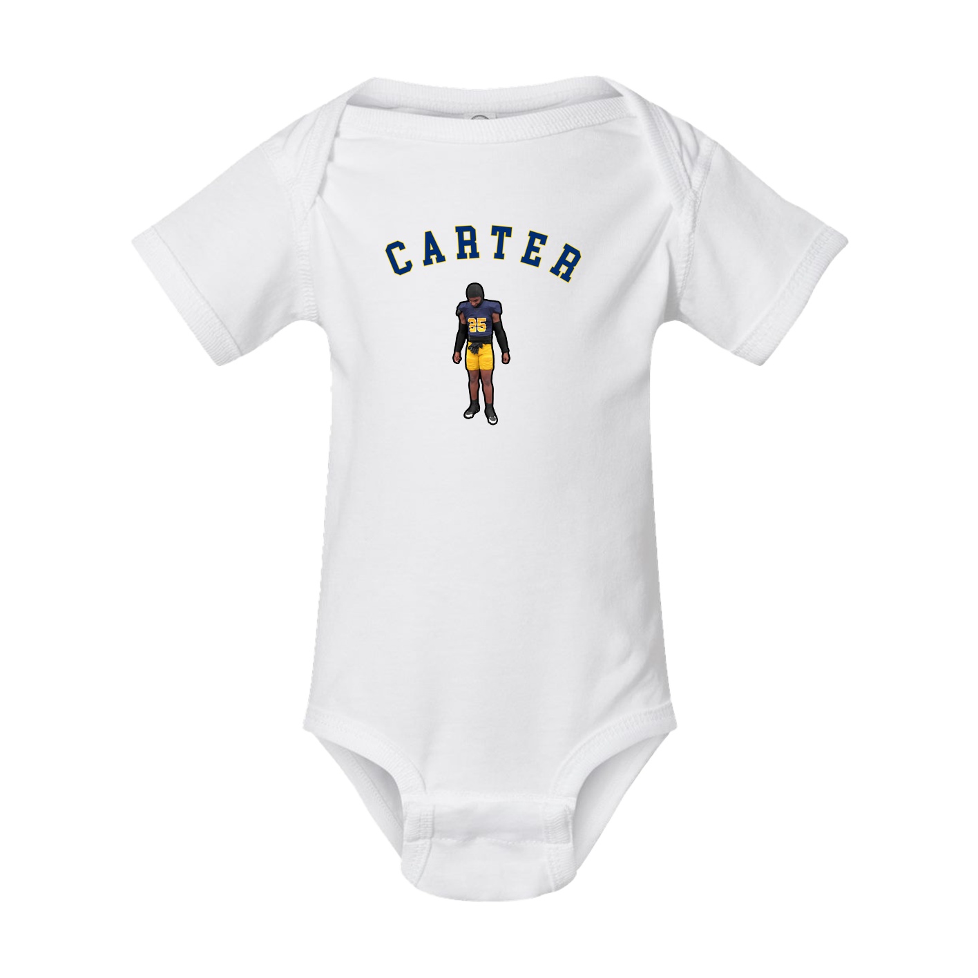 Baby Onesie — Shirsey Arch in White
