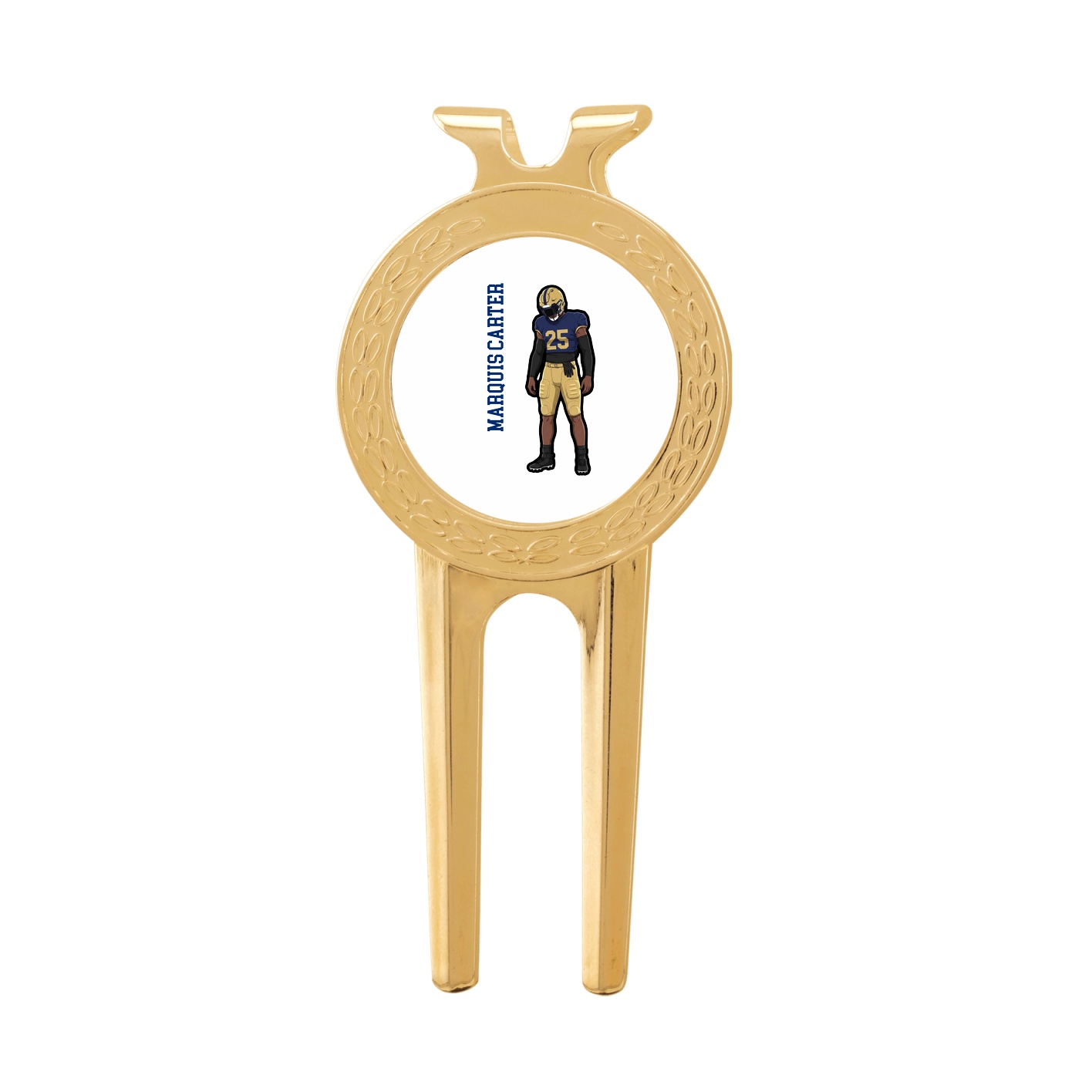 Divot Tool with Ball Marker — Name Vertical in Classic