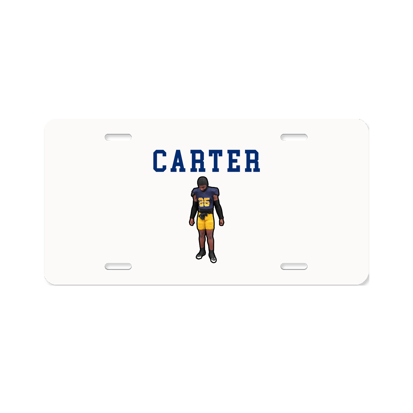 License Plate — Shirsey in Classic