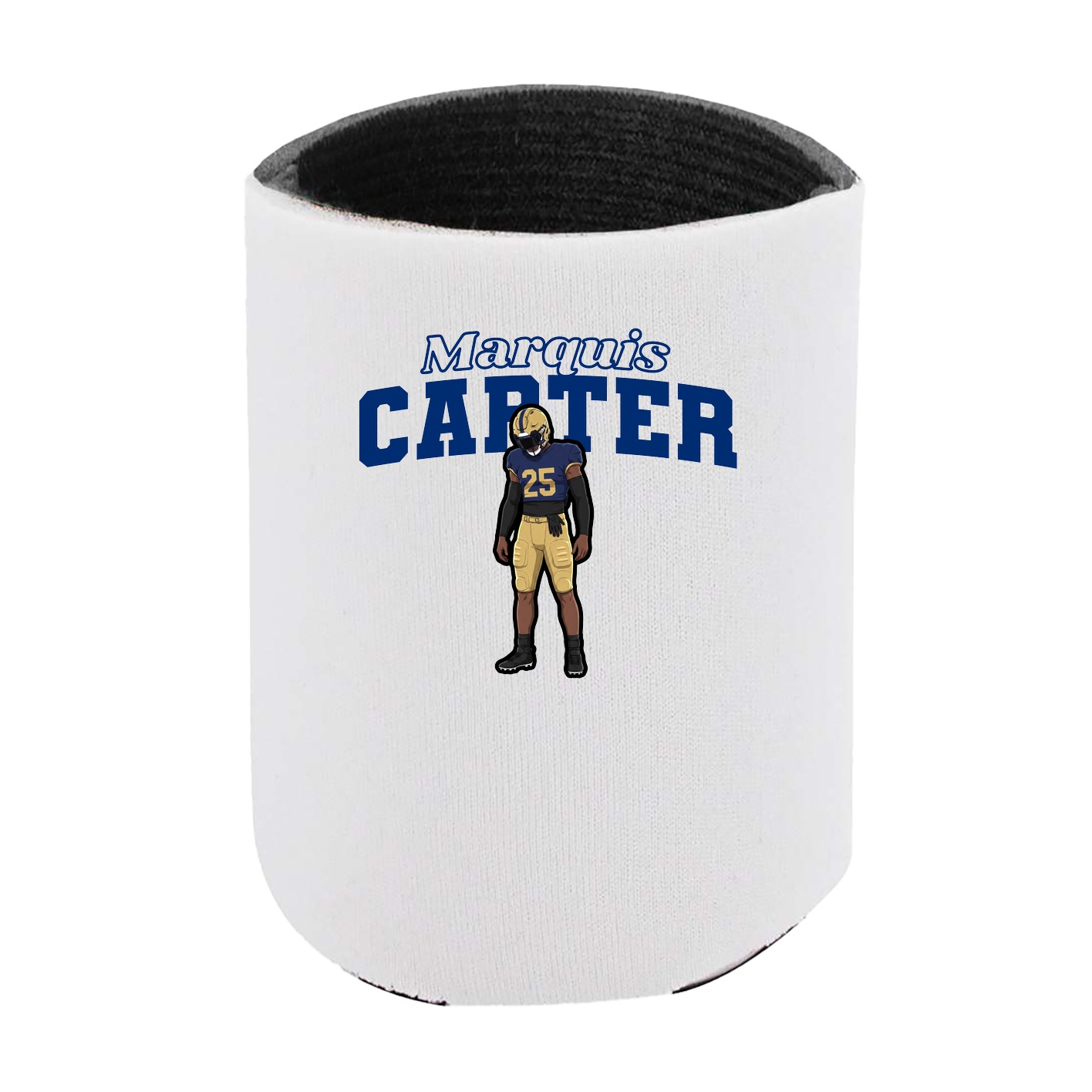 Can Holder — Name Arch in White