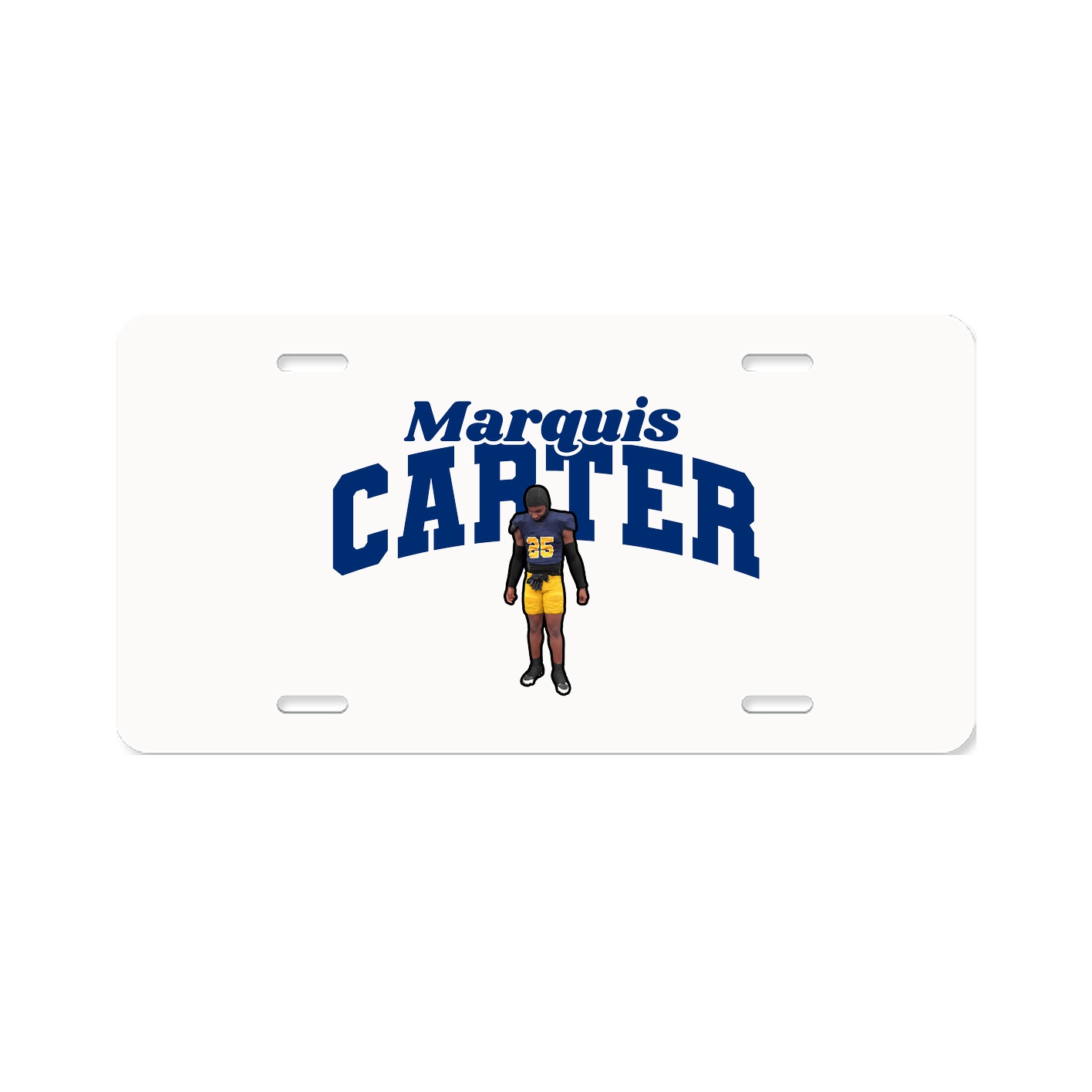 License Plate — Signature Arch in Classic