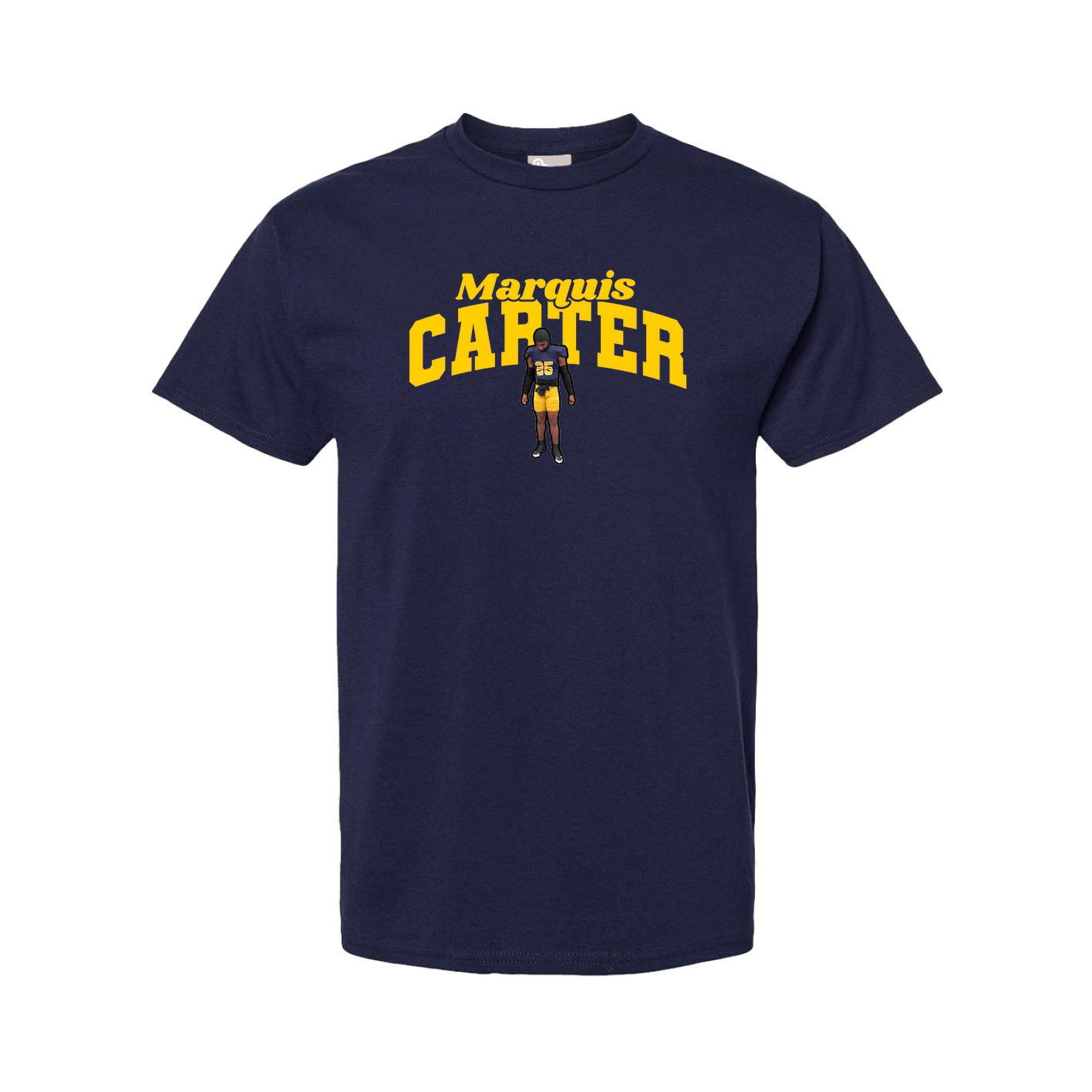 Youth Tee — Signature Arch in Navy