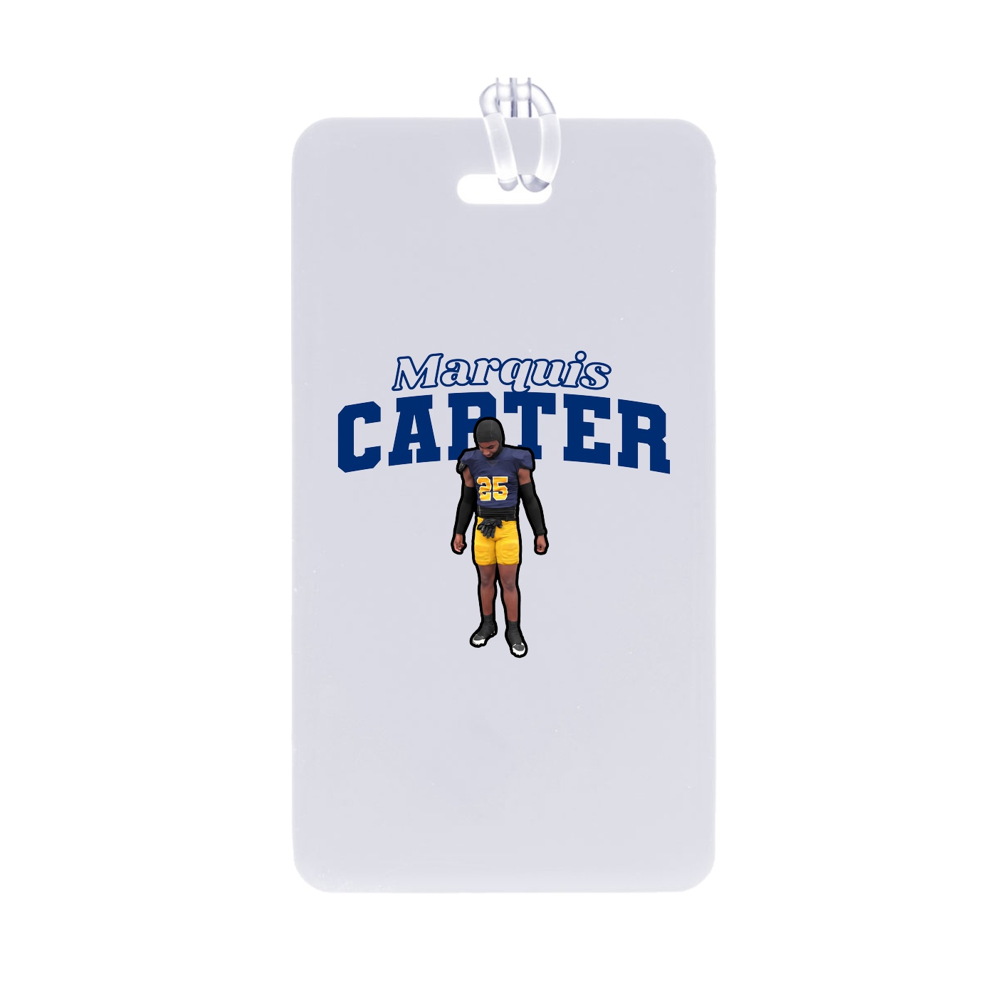 Bag Tag — Name Arch in Classic