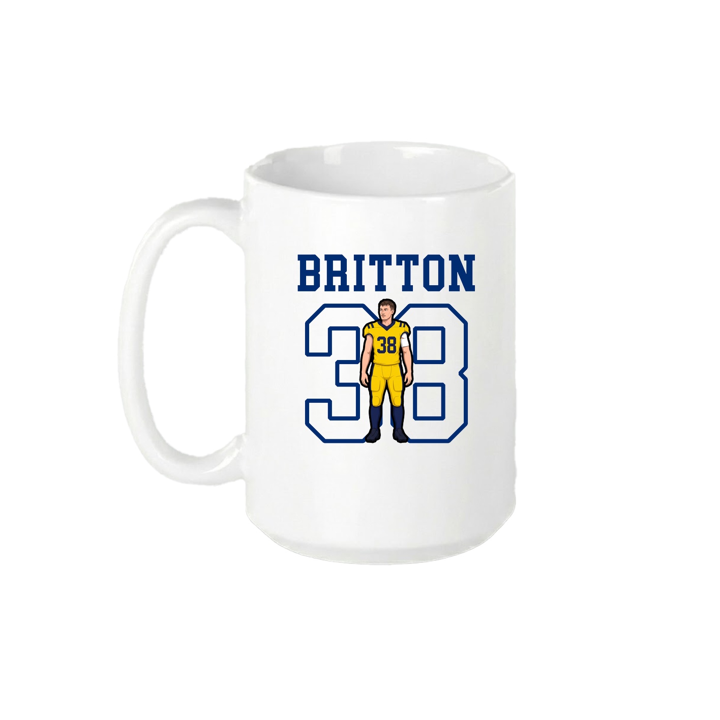 15oz Coffee Mug — Shirsey in White