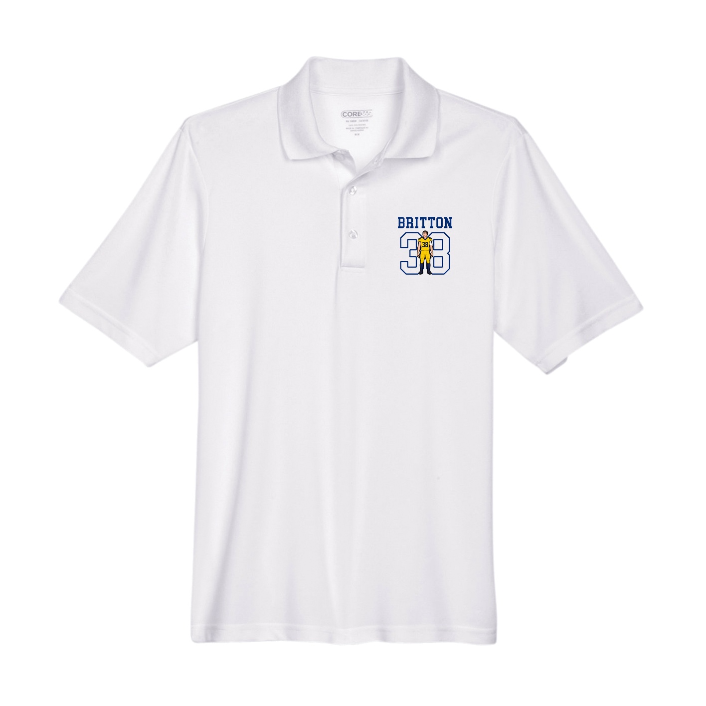 Performance Polo — Shirsey in White