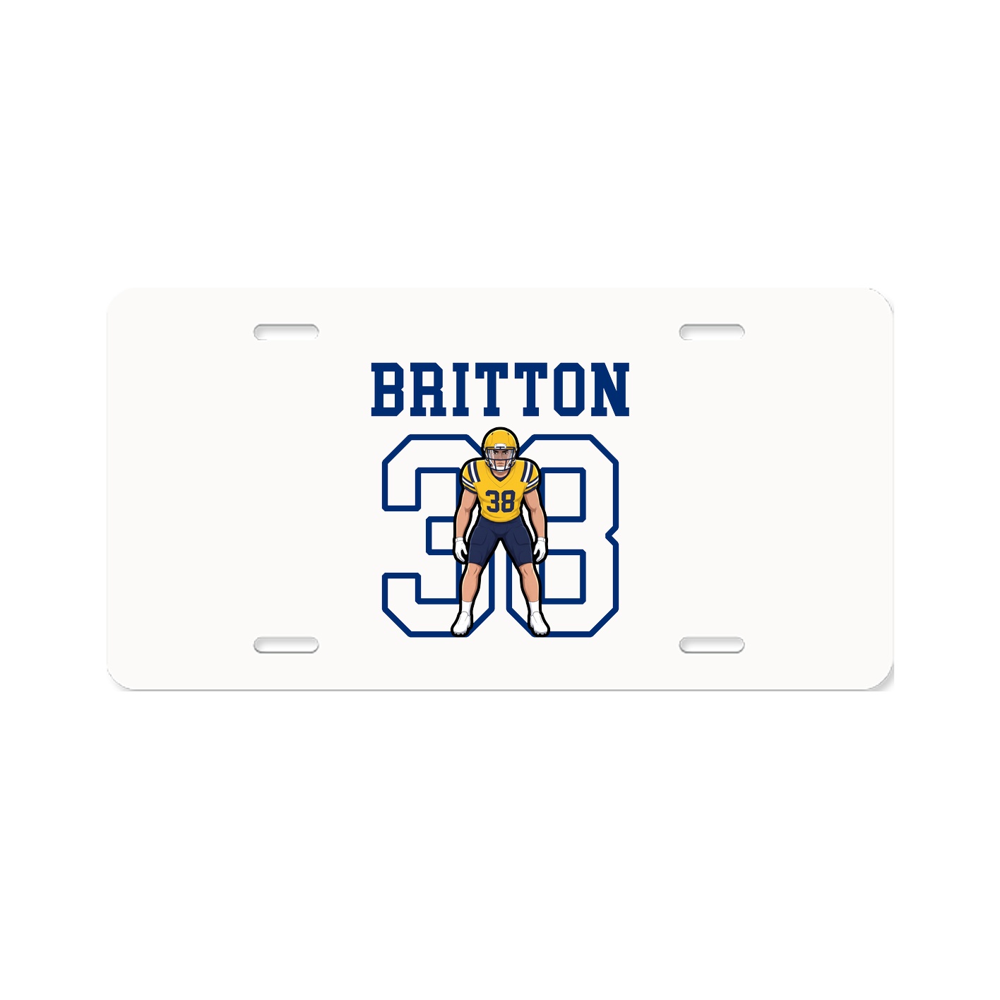 License Plate — Shirsey in Classic