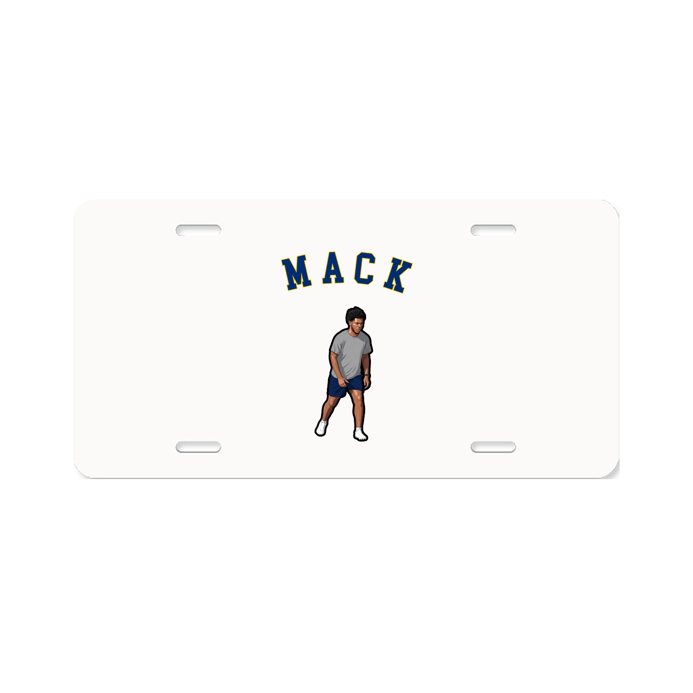 License Plate — Shirsey Arch in Classic
