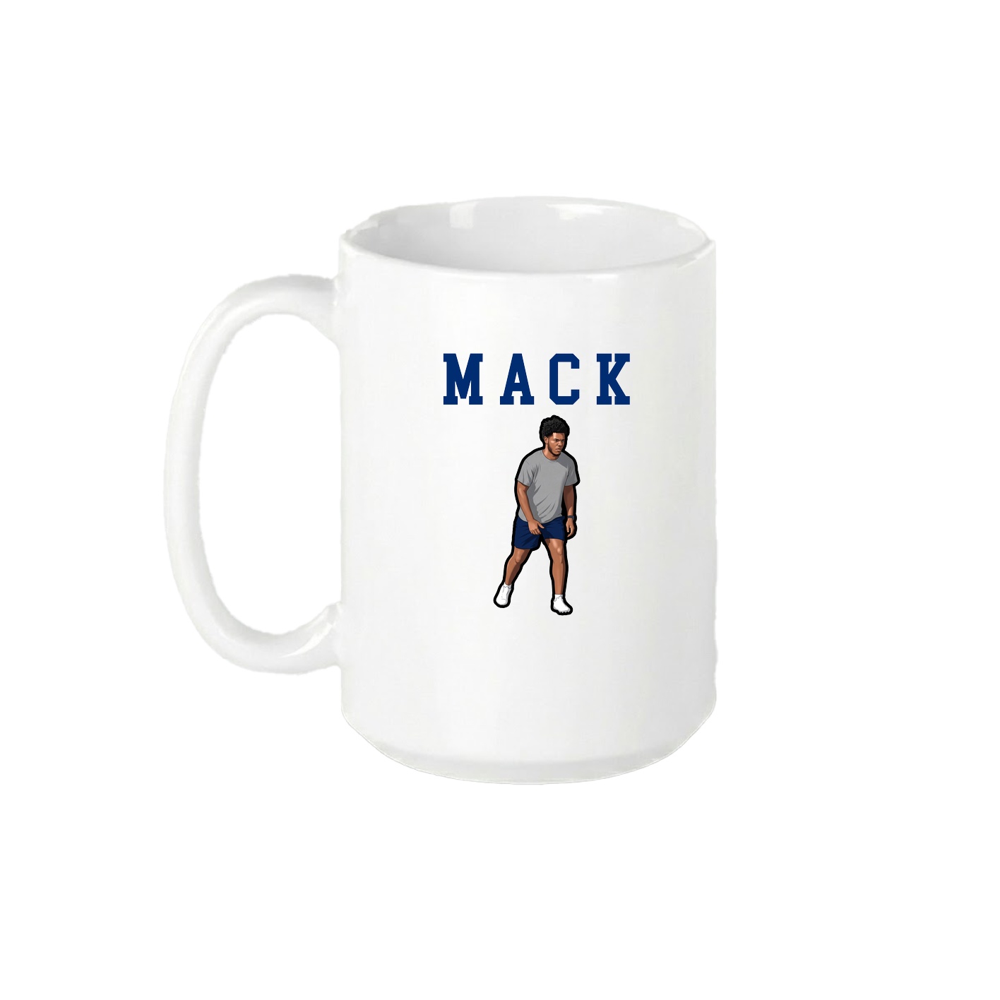 15oz Coffee Mug — Shirsey in White