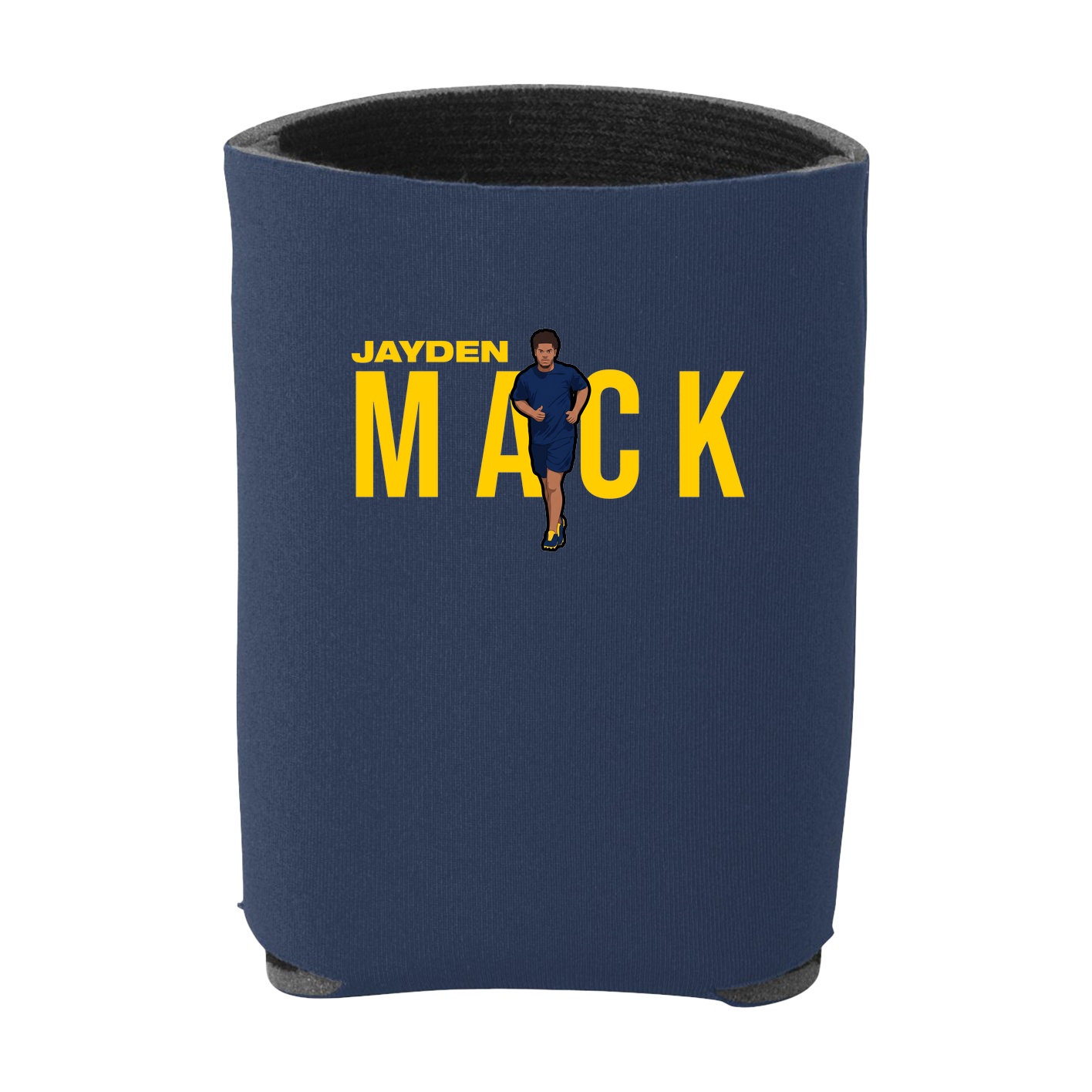 Can Holder — Player Name in Navy