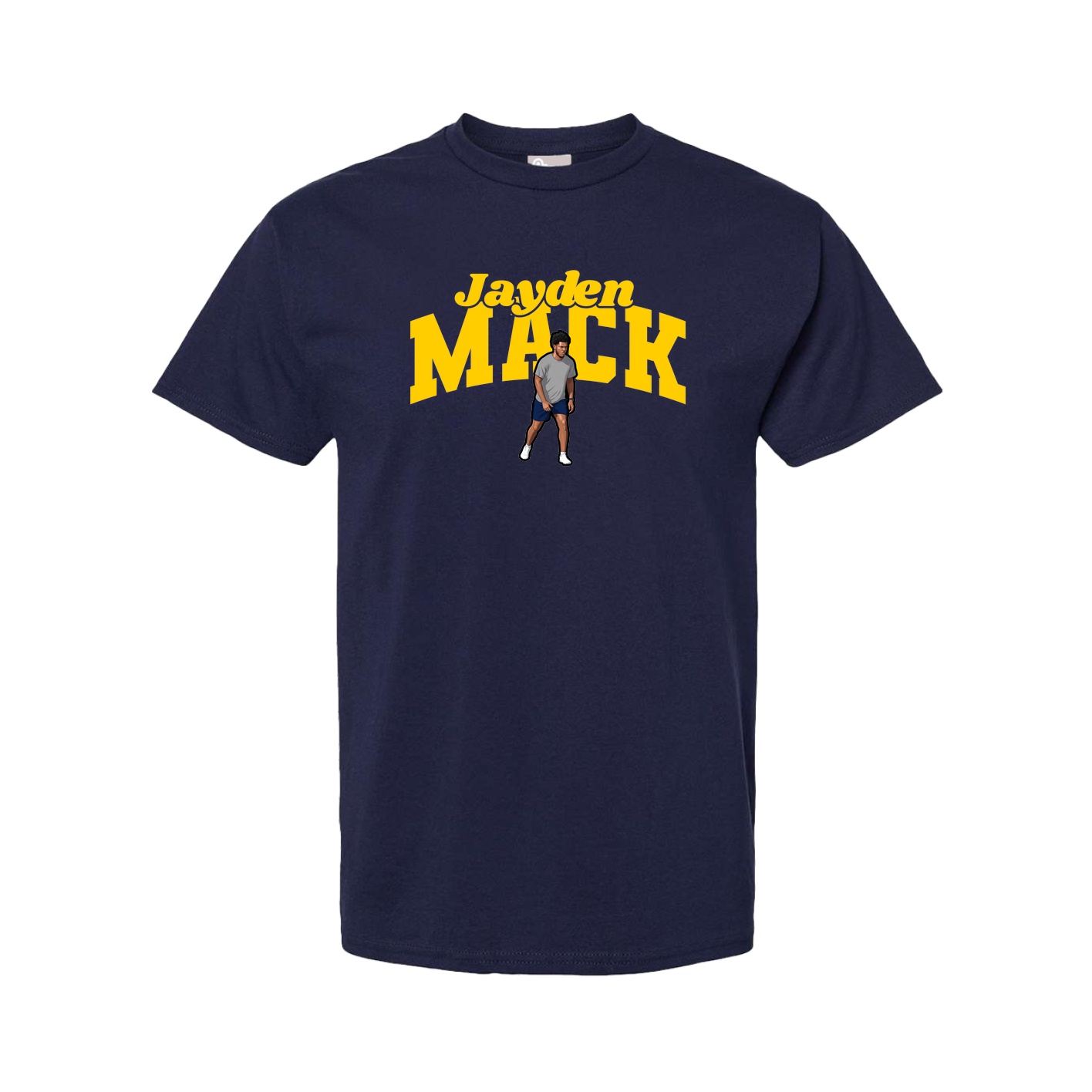 Tee — Signature Arch in Navy