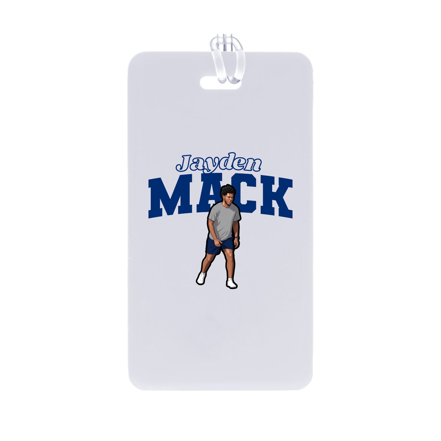 Bag Tag — Name Arch in Classic