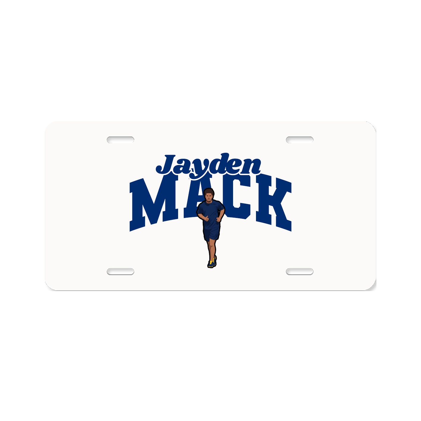 License Plate — Signature Arch in Classic