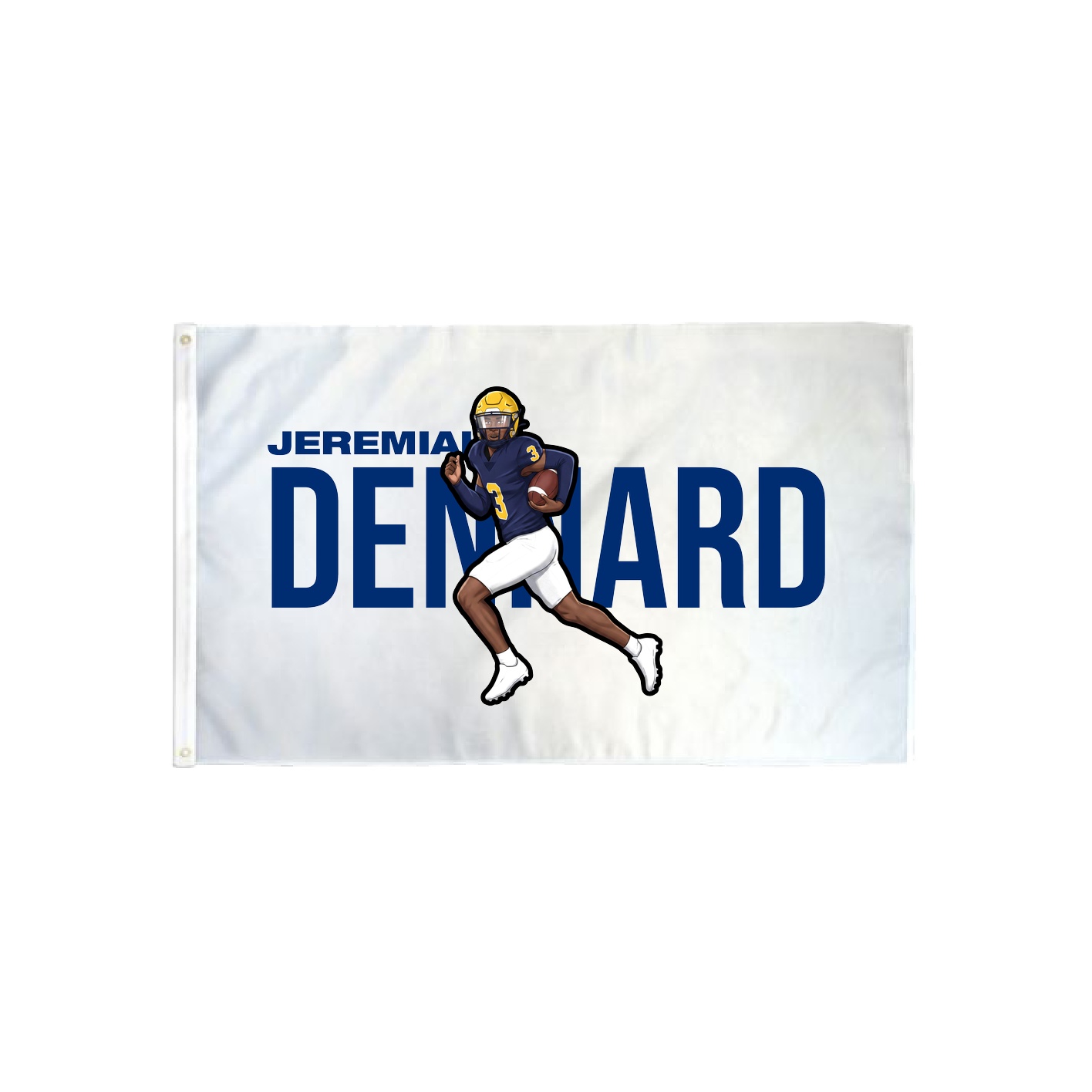 3x5 Flag — Player Name in Classic