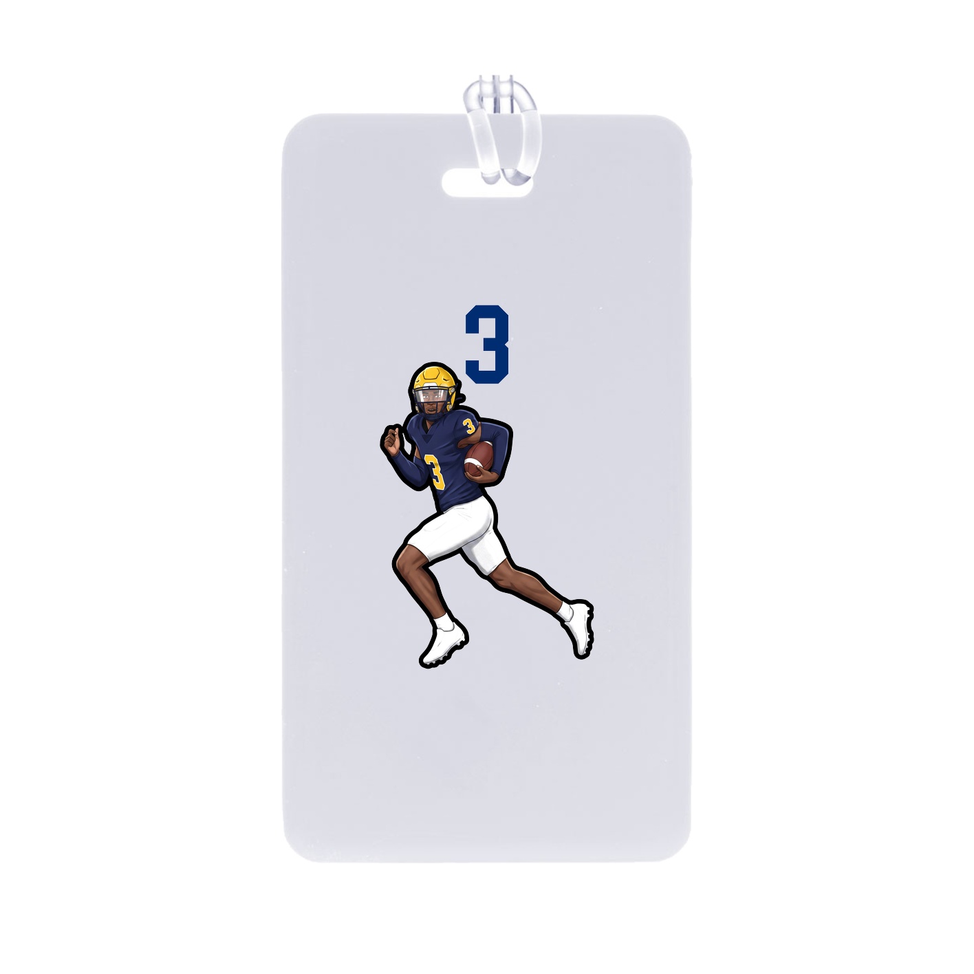 Bag Tag — Number Top in Classic