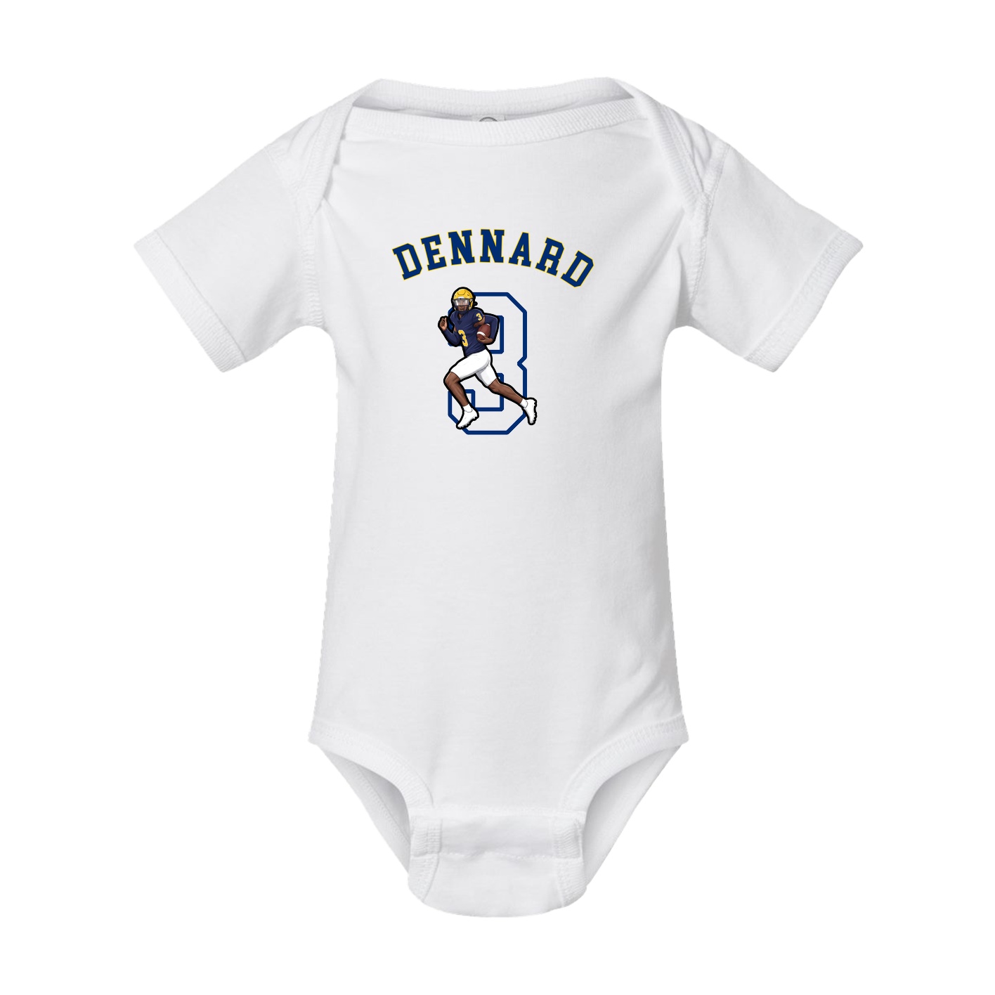 Baby Onesie — Shirsey Arch in White