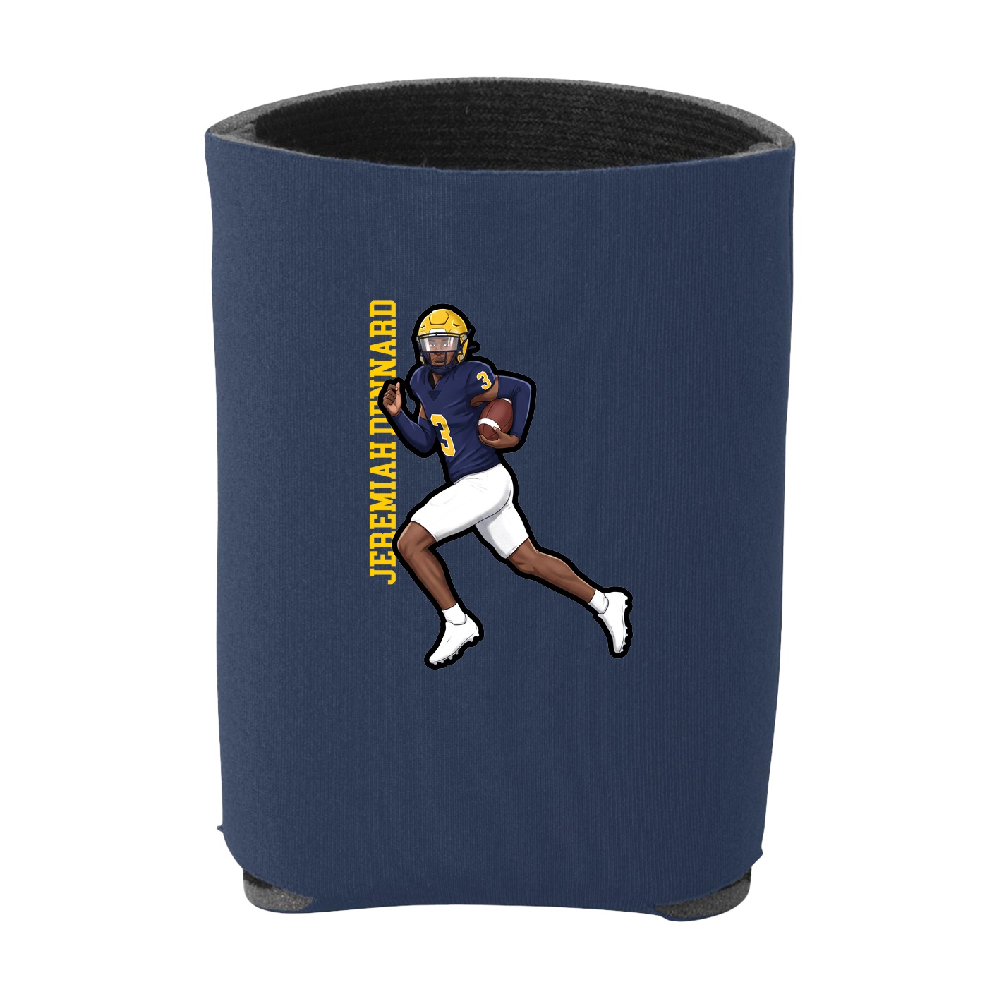 Can Holder — Name Vertical in Navy
