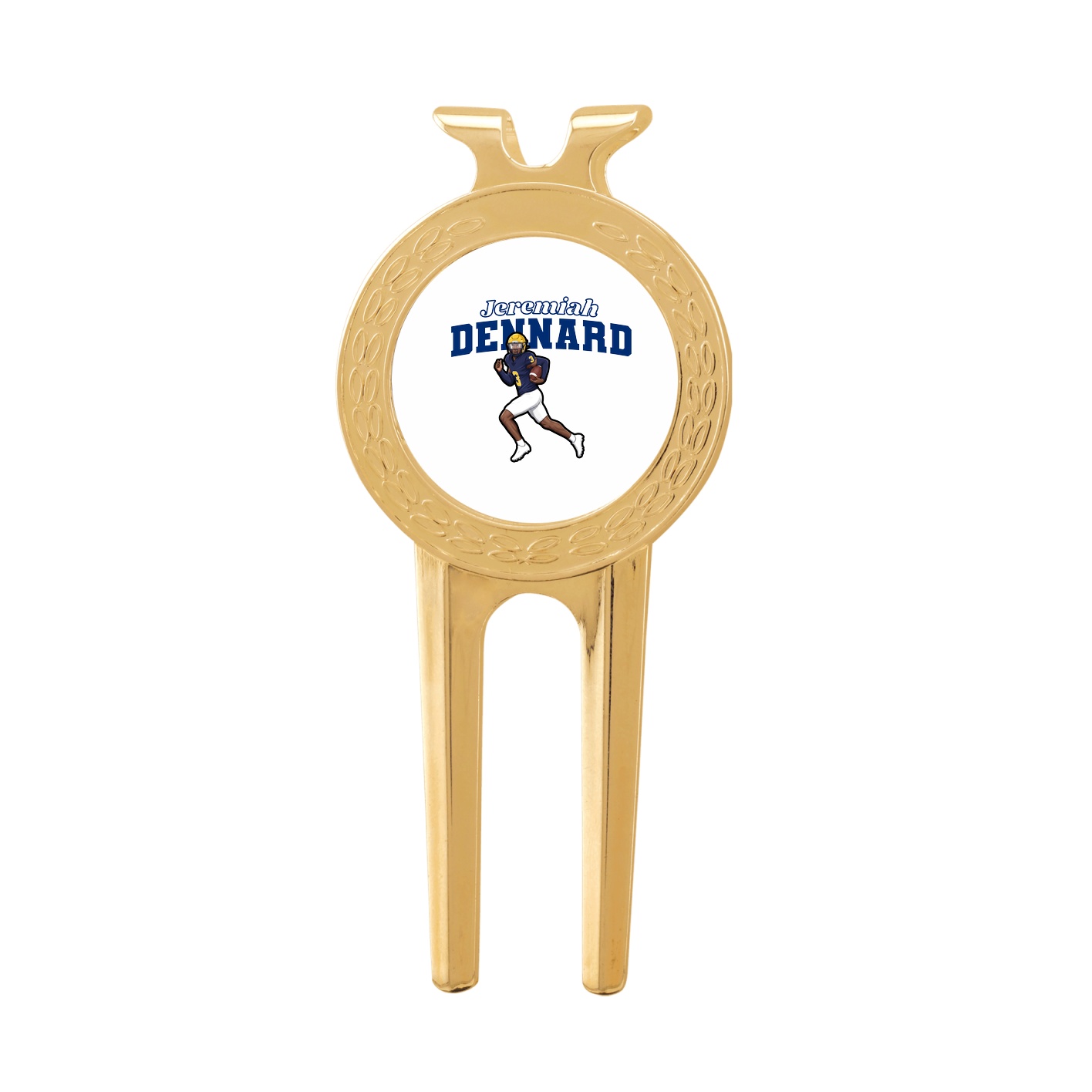 Divot Tool with Ball Marker — Name Arch in Classic