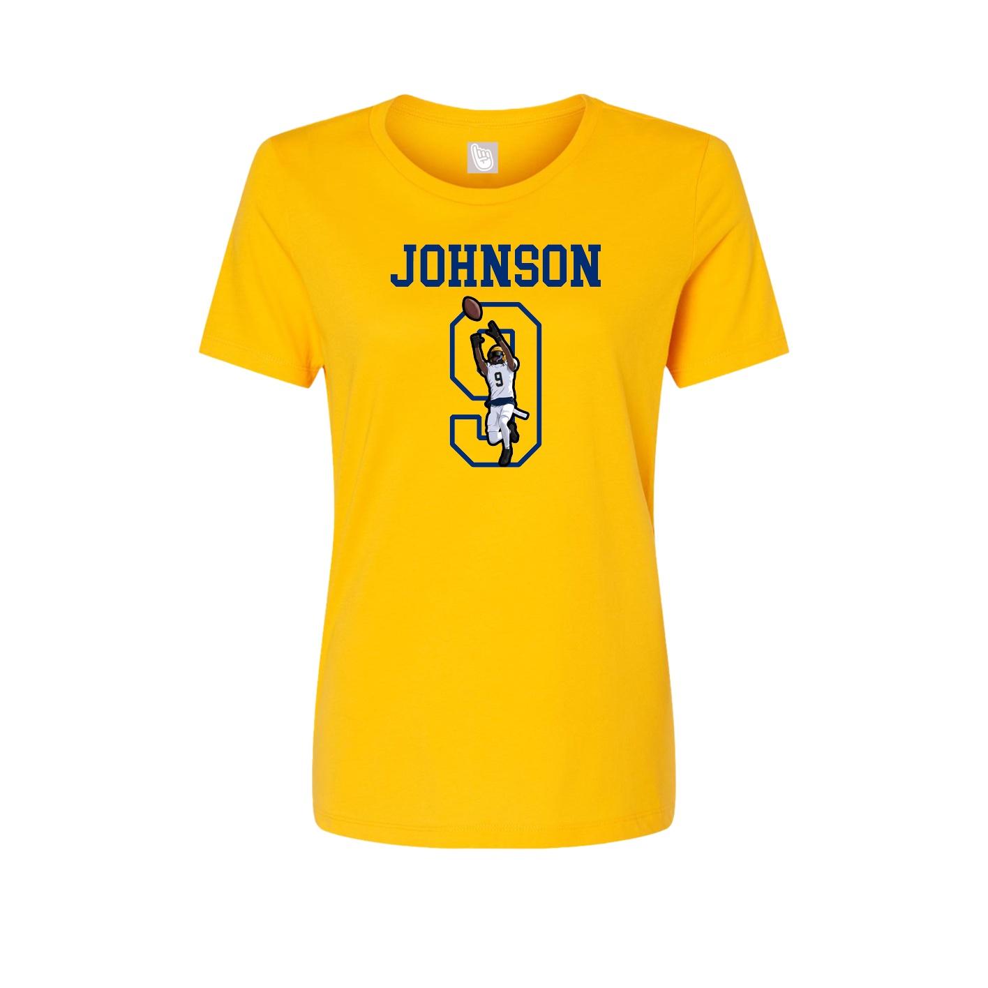 Fitted Women's Tee — Shirsey in Gold
