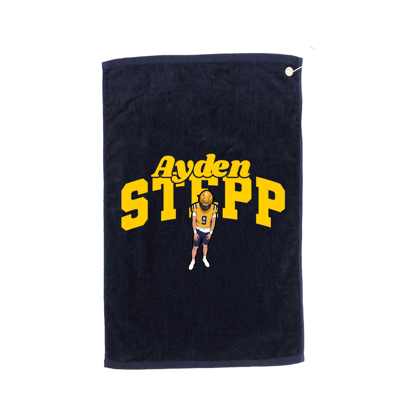 Golf Towel — Signature Arch in Navy