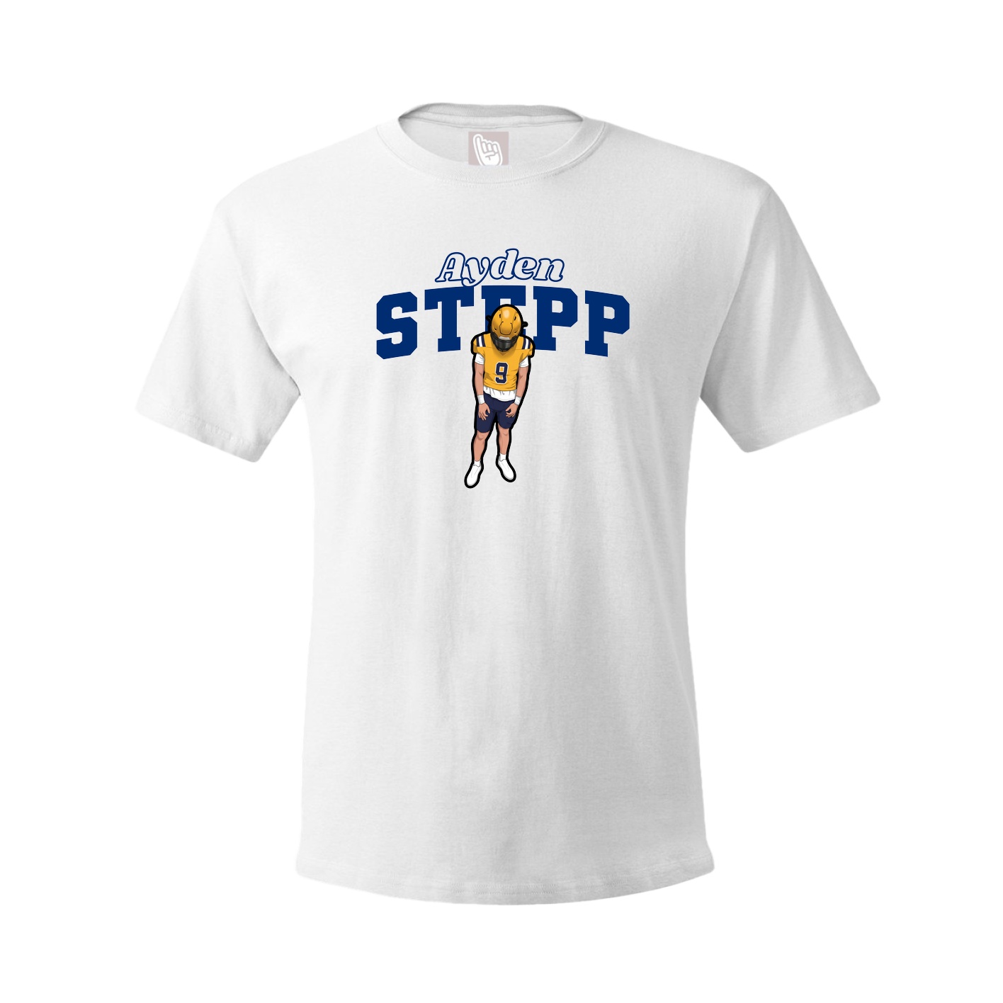 Tee — Name Arch in White