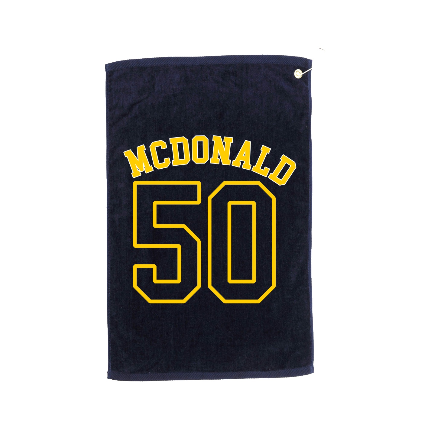 Golf Towel — Shirsey Arch in Navy