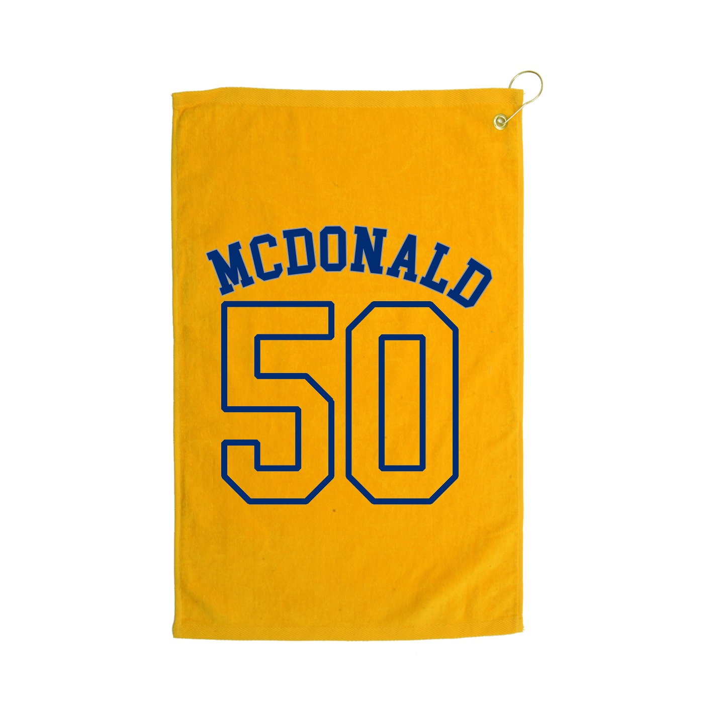 Golf Towel — Shirsey Arch in Gold