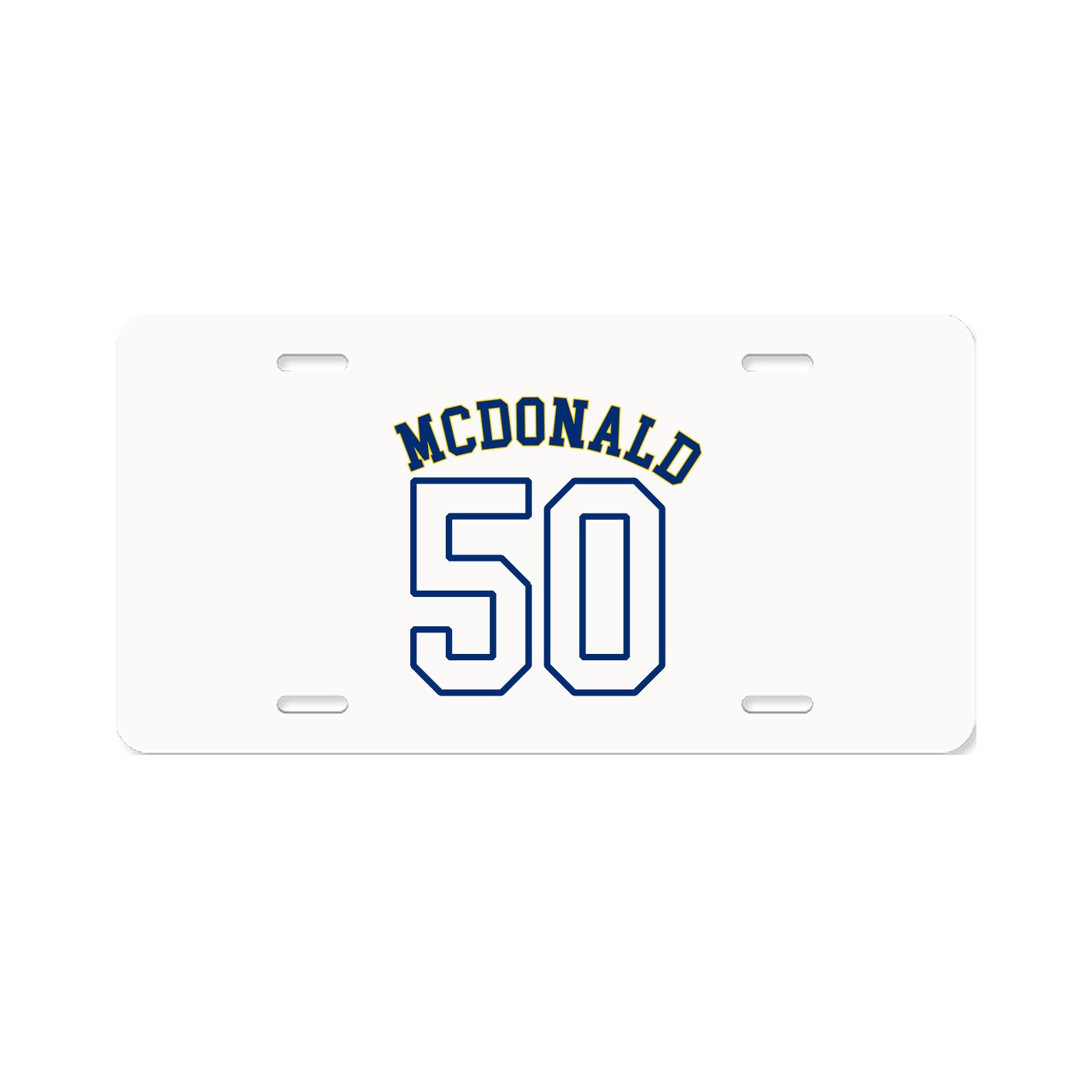 License Plate — Shirsey Arch in Classic