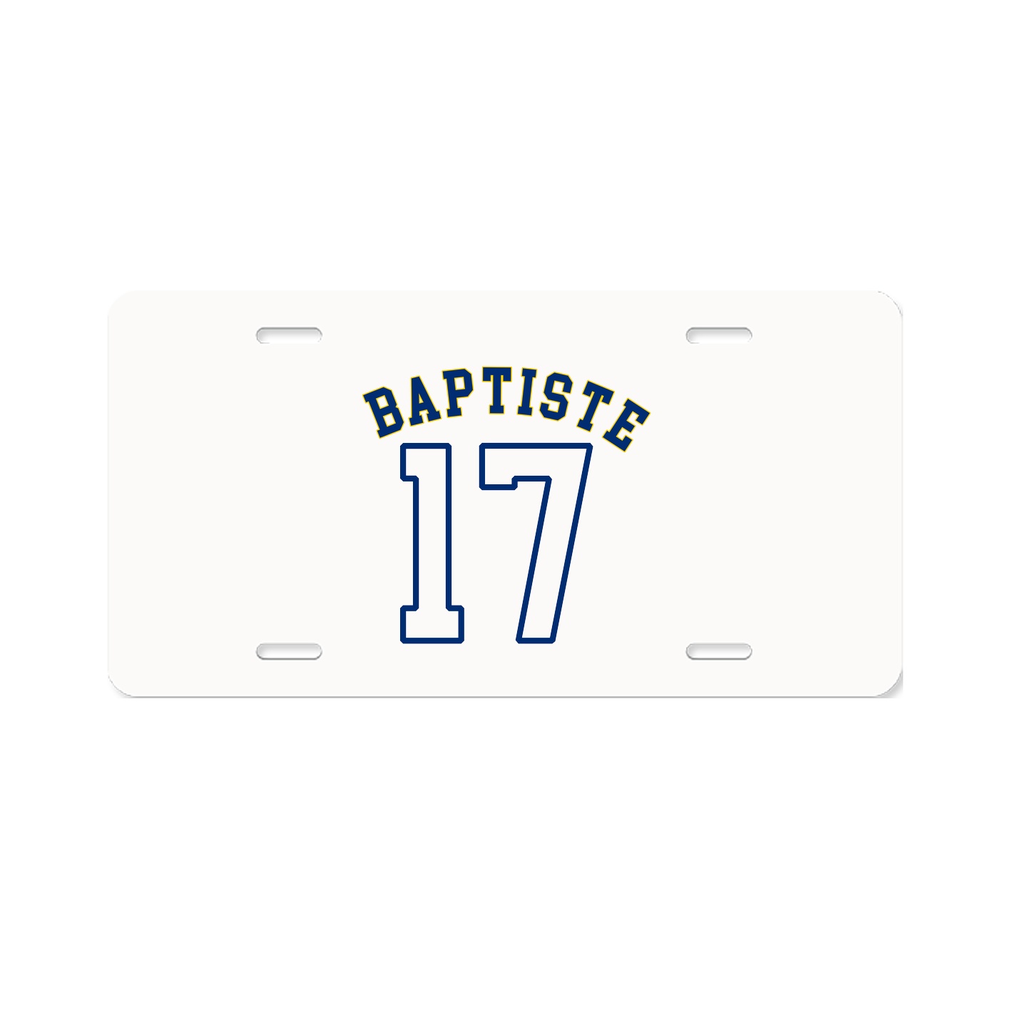 License Plate — Shirsey Arch in Classic