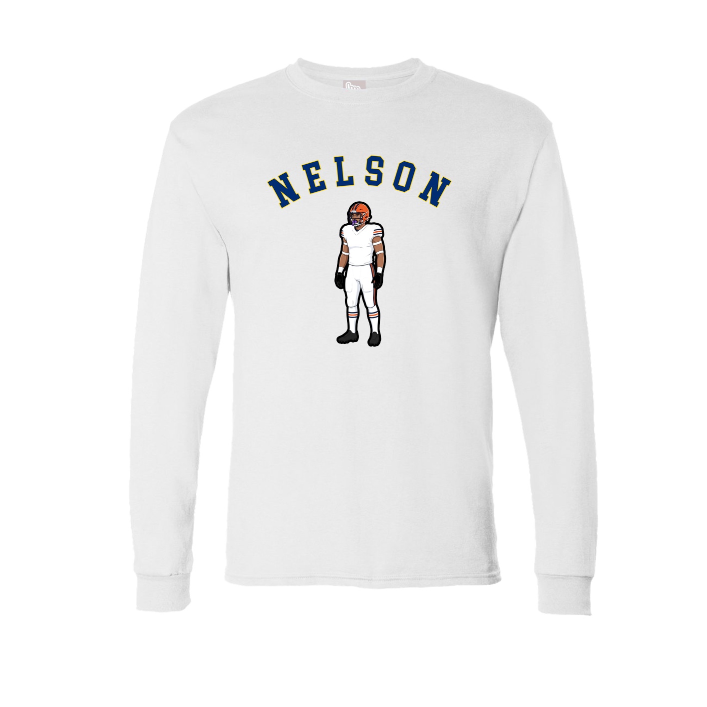 Long Sleeve Tee — Shirsey Arch in White