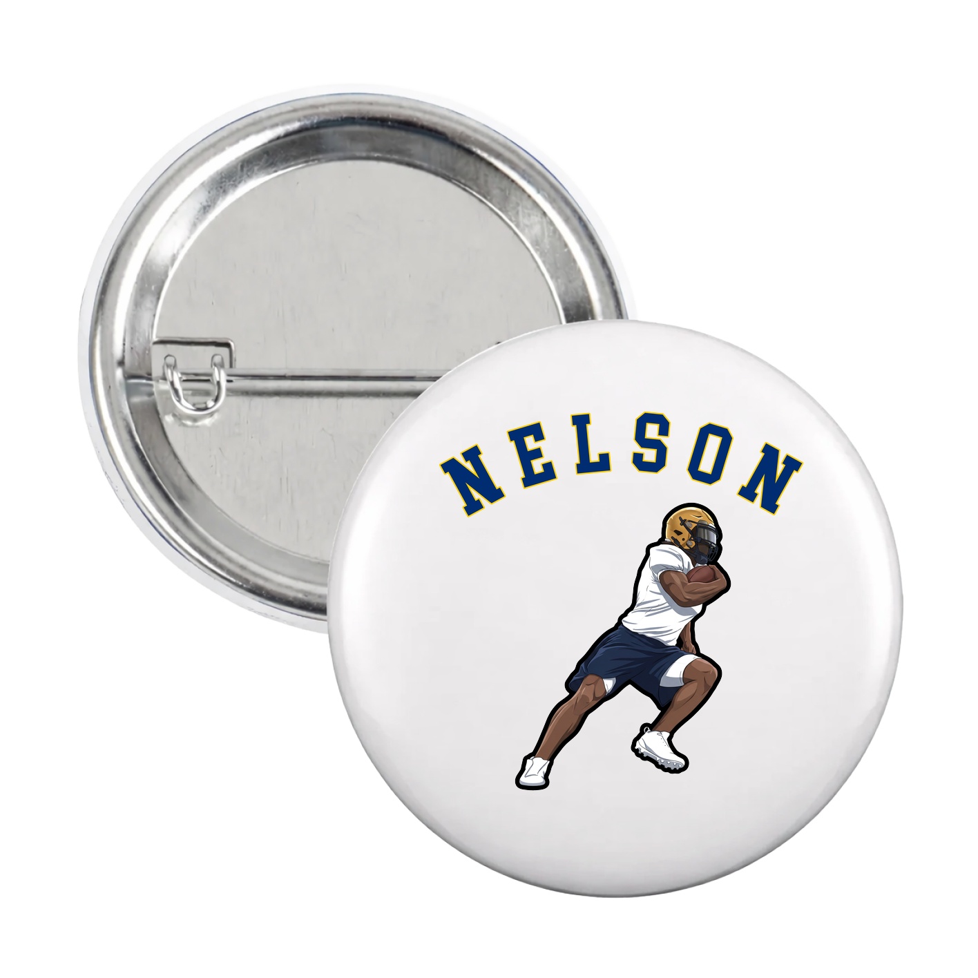 Game Day Button — Shirsey Arch in White