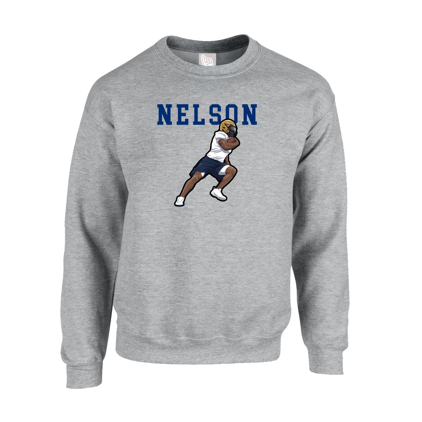Fleece Crew — Shirsey in Grey