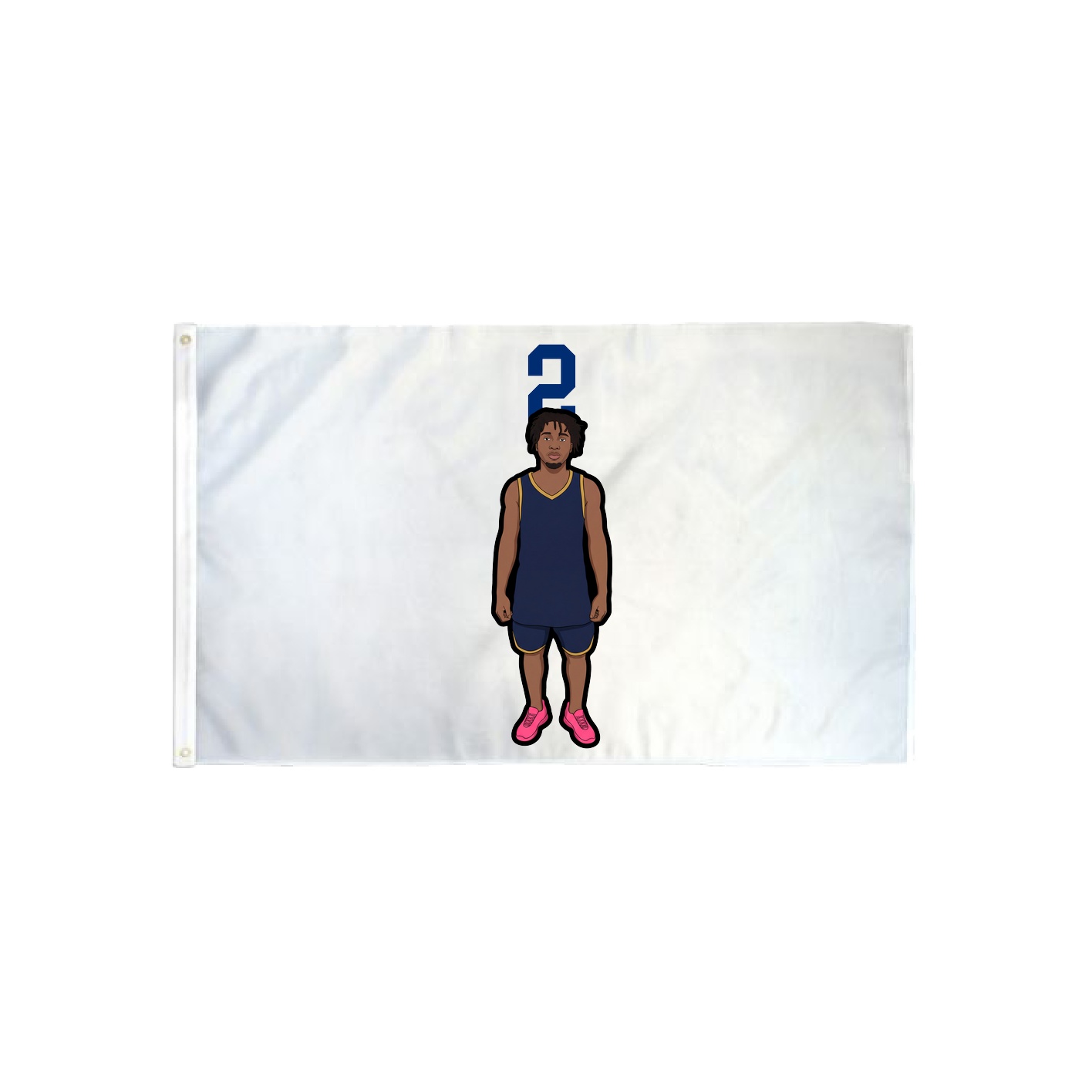 3x5 Flag — Number Top in Classic