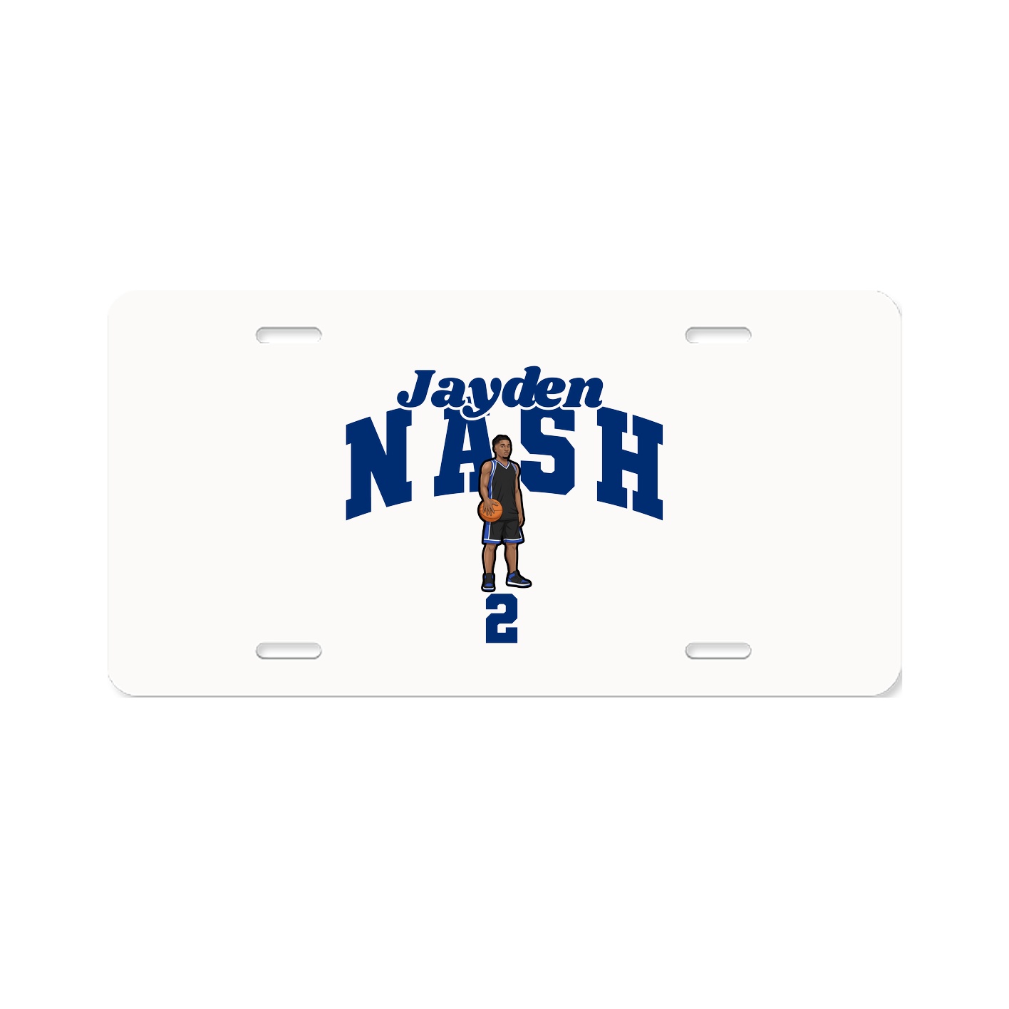 License Plate — Signature Arch in Classic