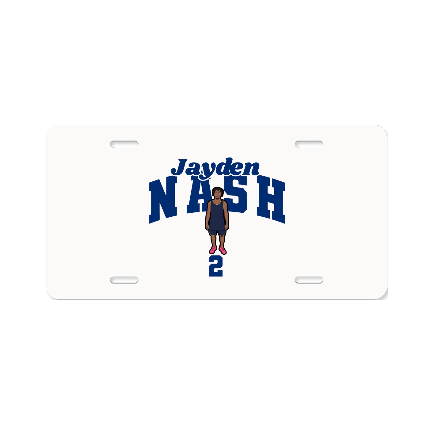 License Plate — Signature Arch in Classic