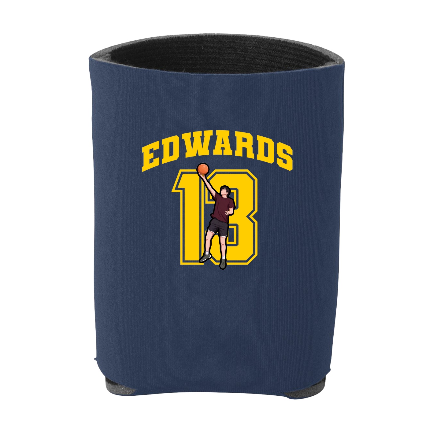 Can Holder — Number in Navy