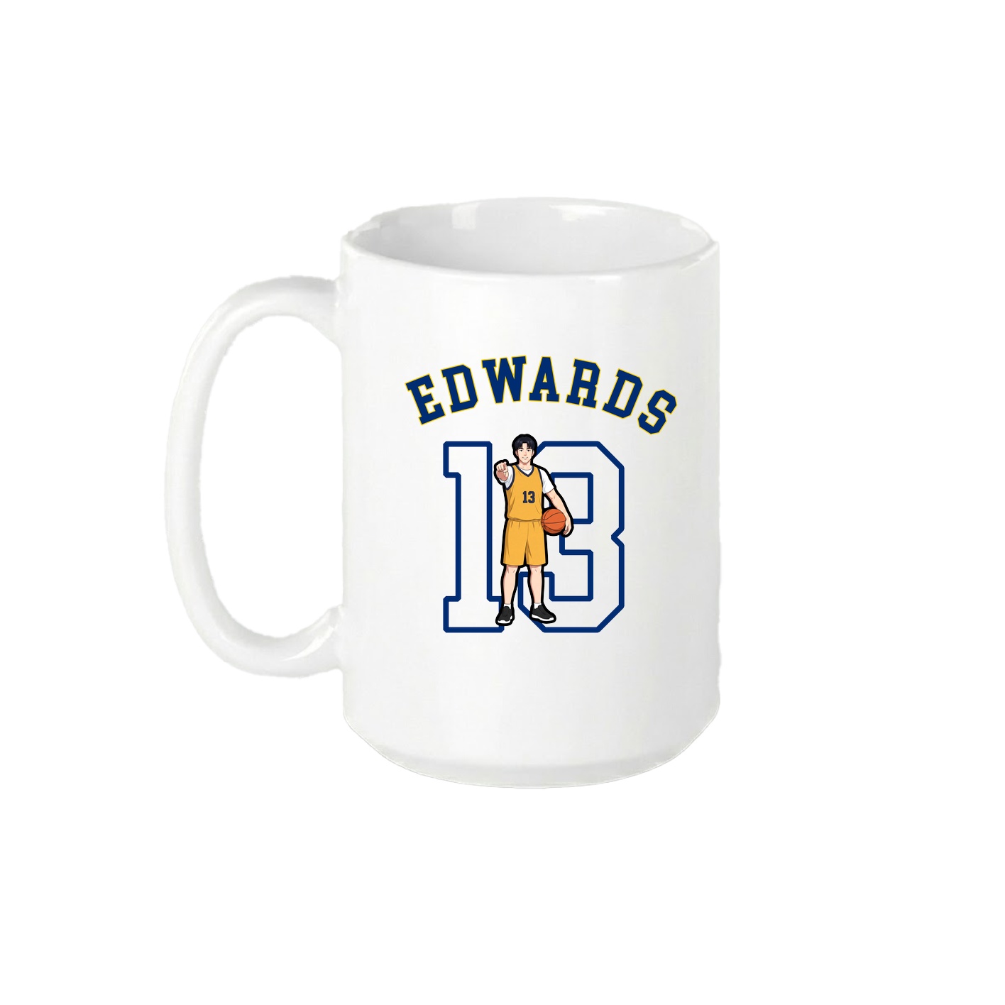 15oz Coffee Mug — Shirsey Arch in White