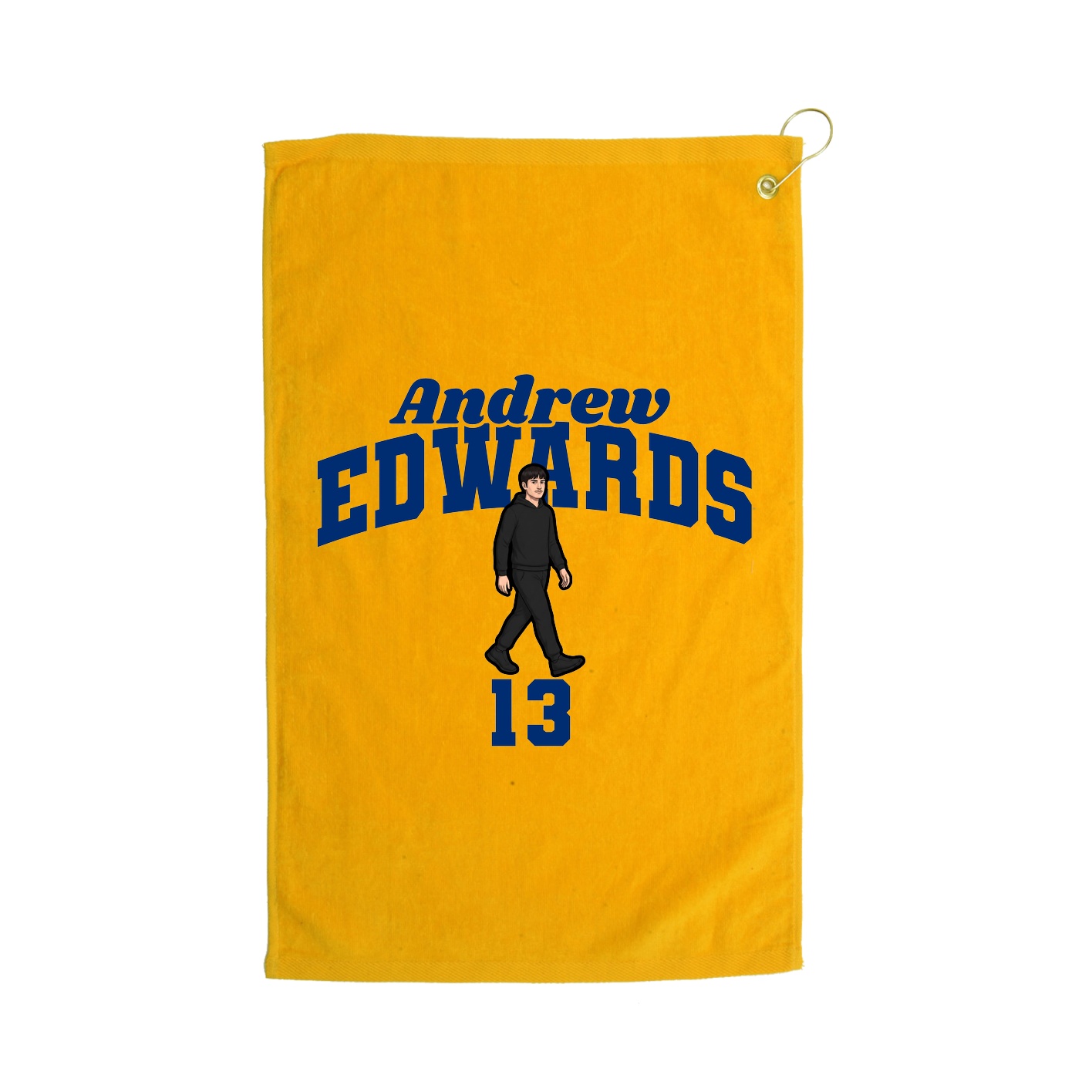 Golf Towel — Signature Arch in Gold