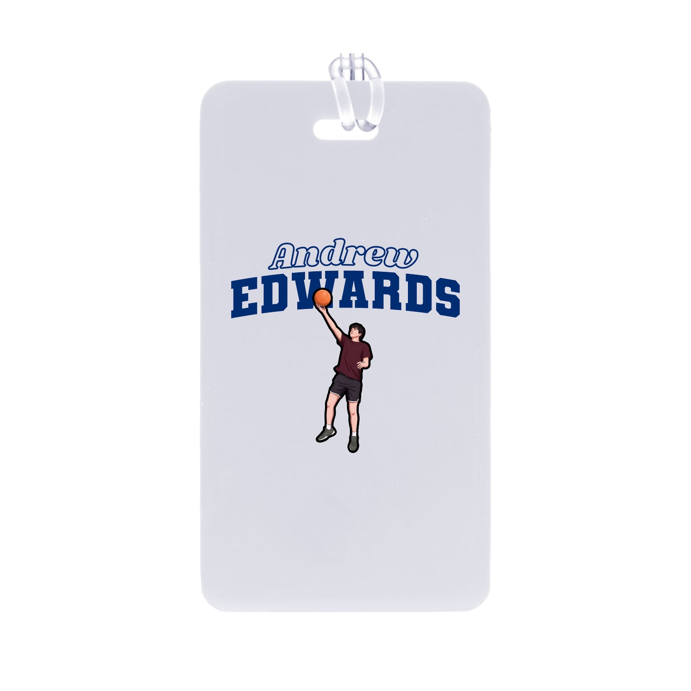 Bag Tag — Name Arch in Classic