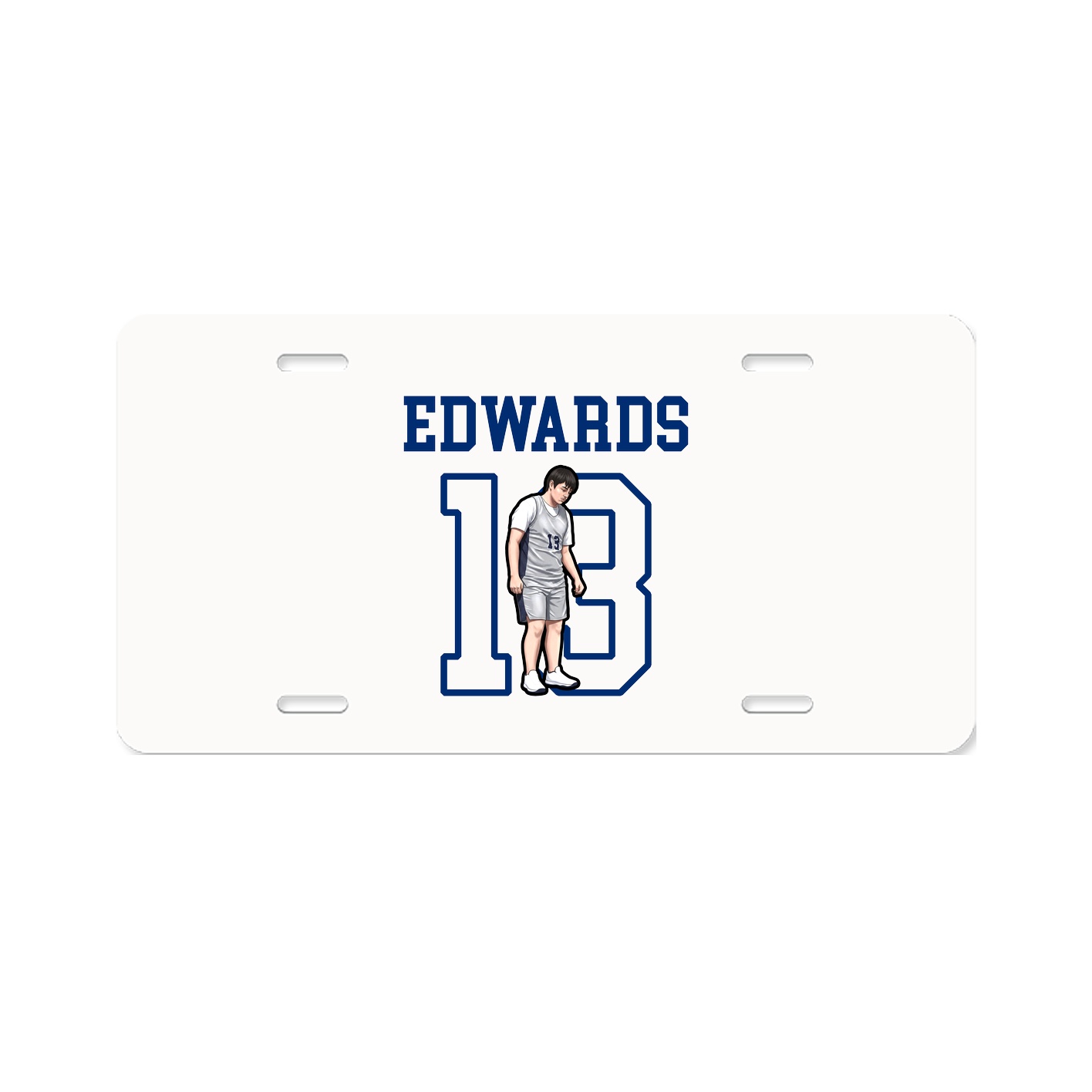 License Plate — Shirsey in Classic